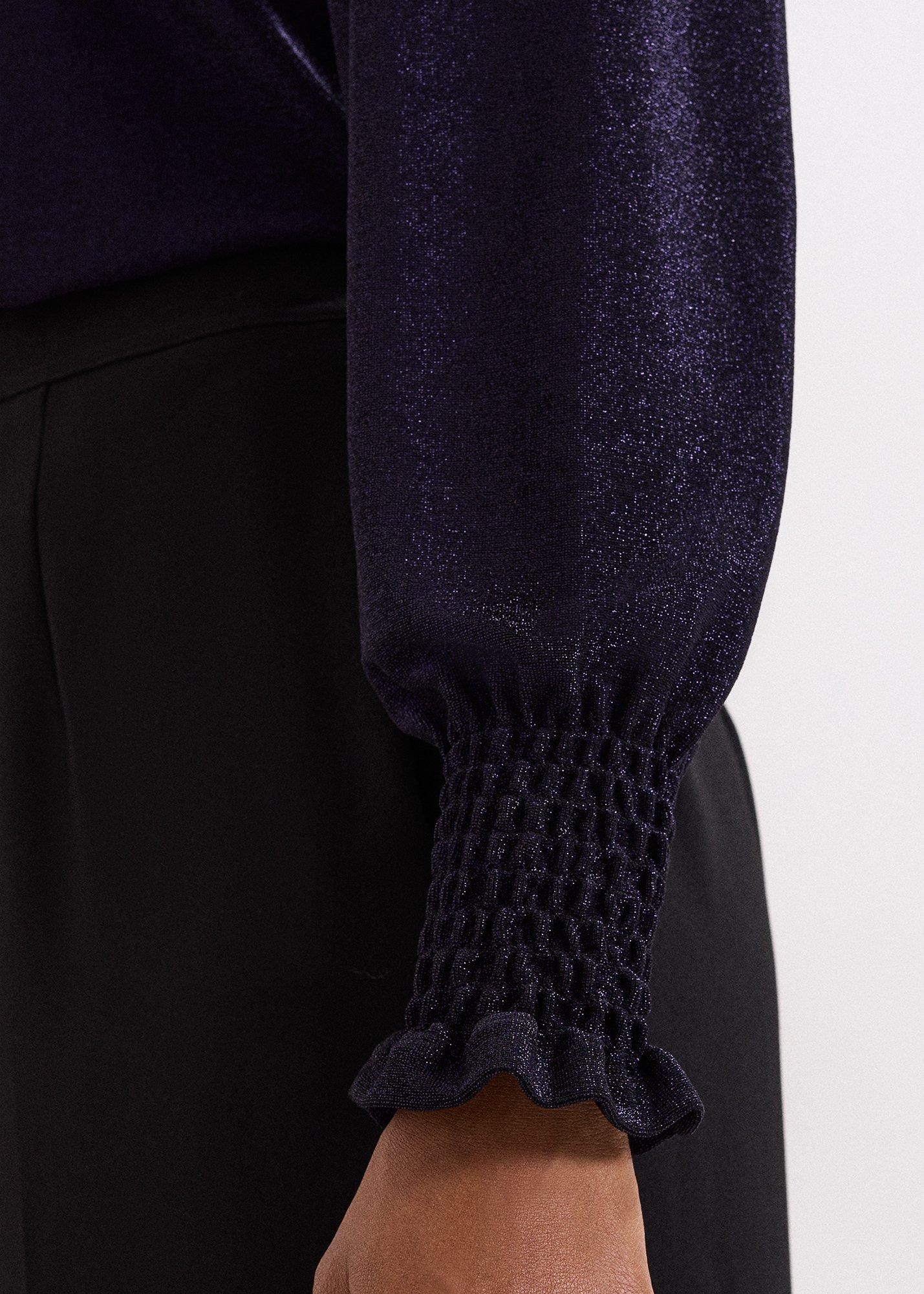 ${product-id}-Imogen Frill Detail Shimmer Top-Purple-${view-type}