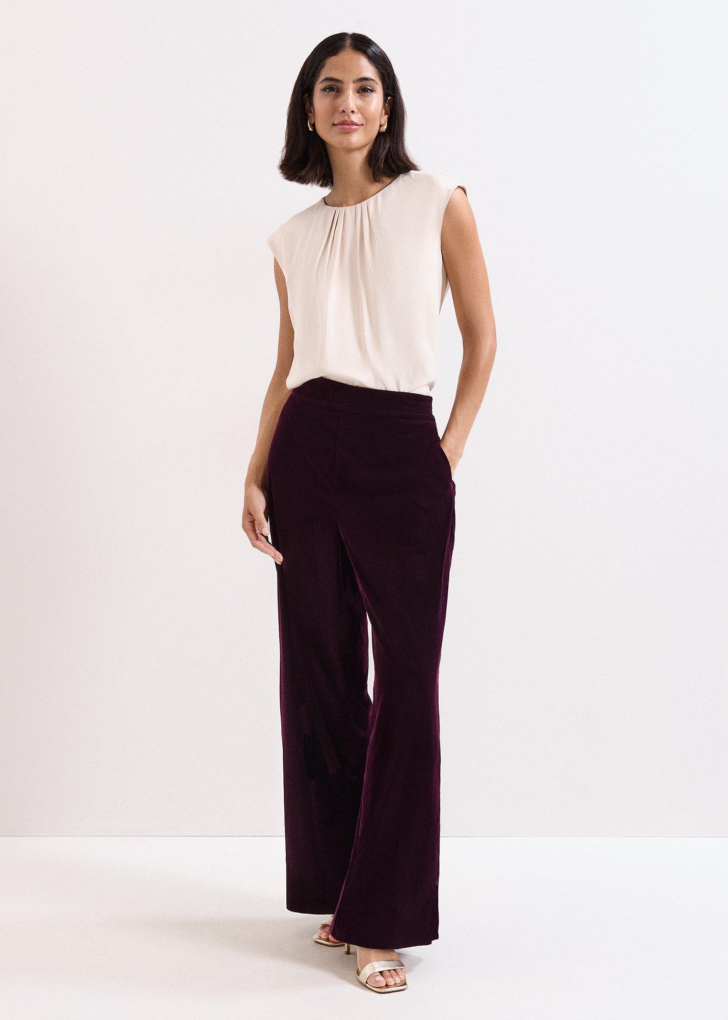 Valentina Velvet Trouser