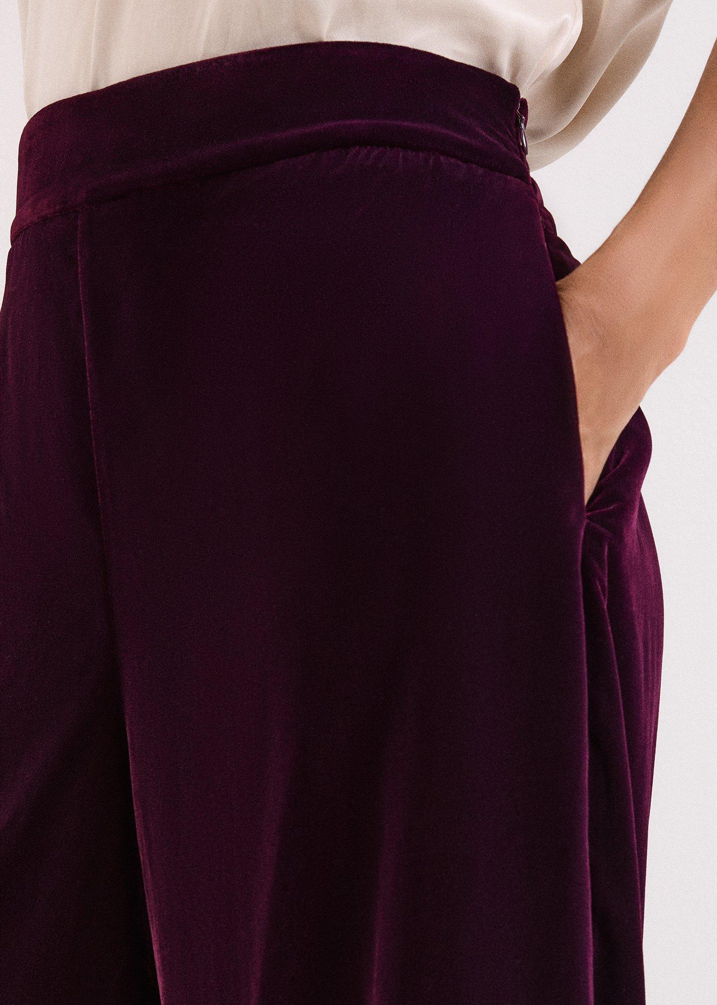 ${product-id}-Valentina Velvet Wide Leg Trouser-Purple-${view-type}