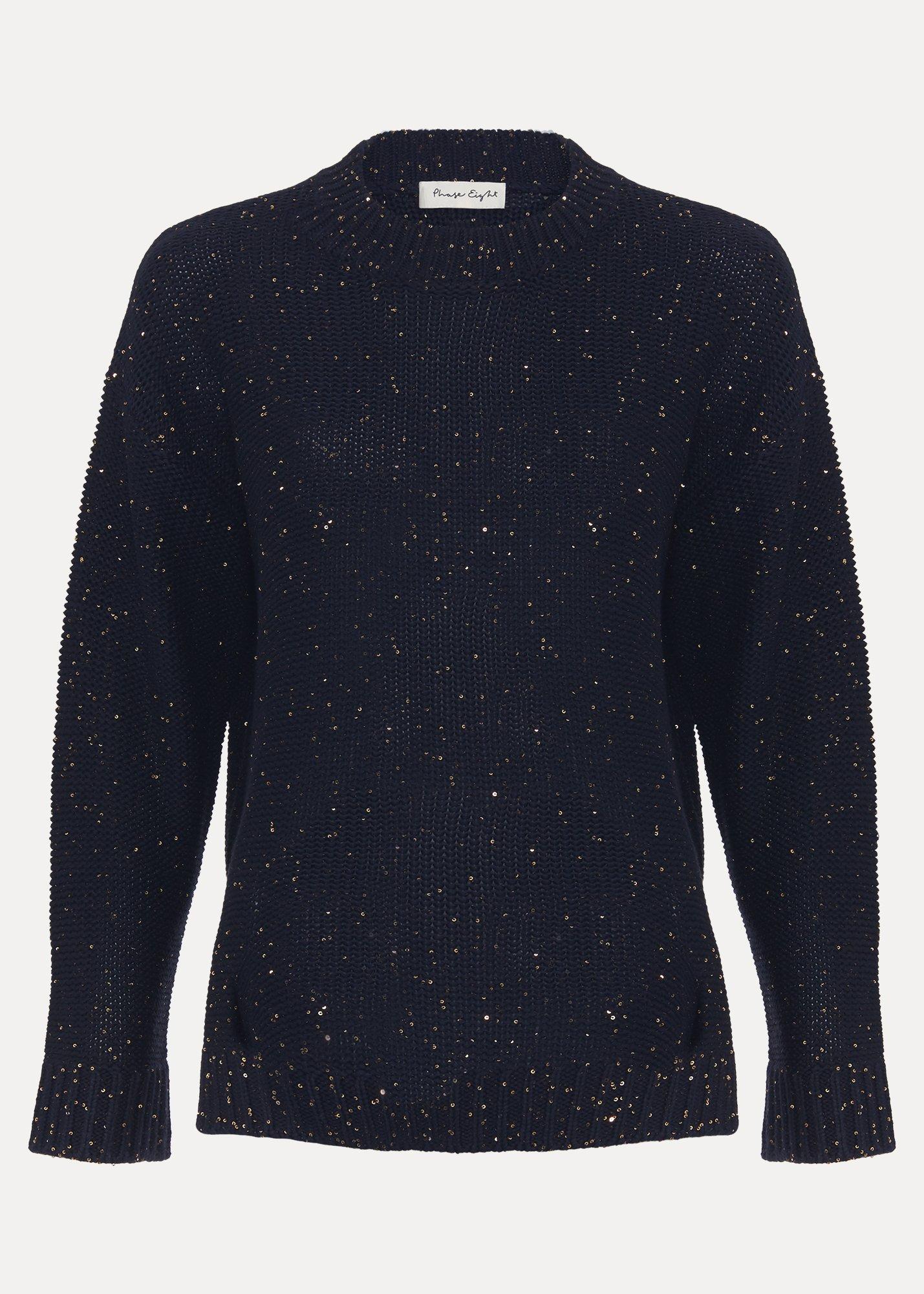 ${product-id}-Amelie Sequin Boxy Jumper-Navy-${view-type}
