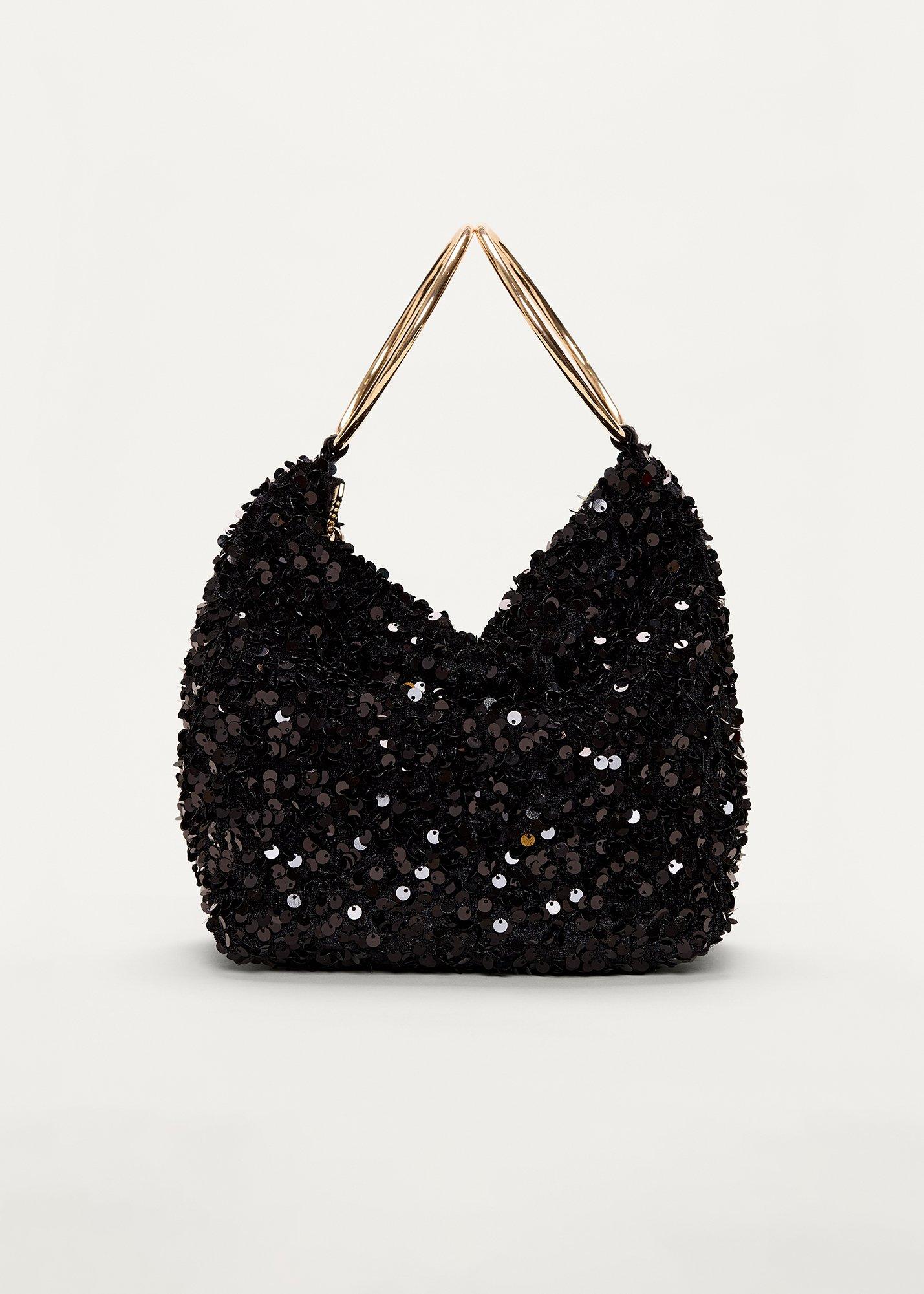 All Over Sequin Clutch Bag