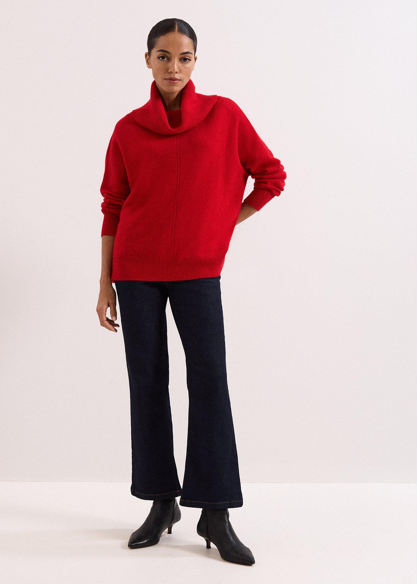 ${product-id}-Louanna Cashmere Blend Jumper-Red-${view-type}
