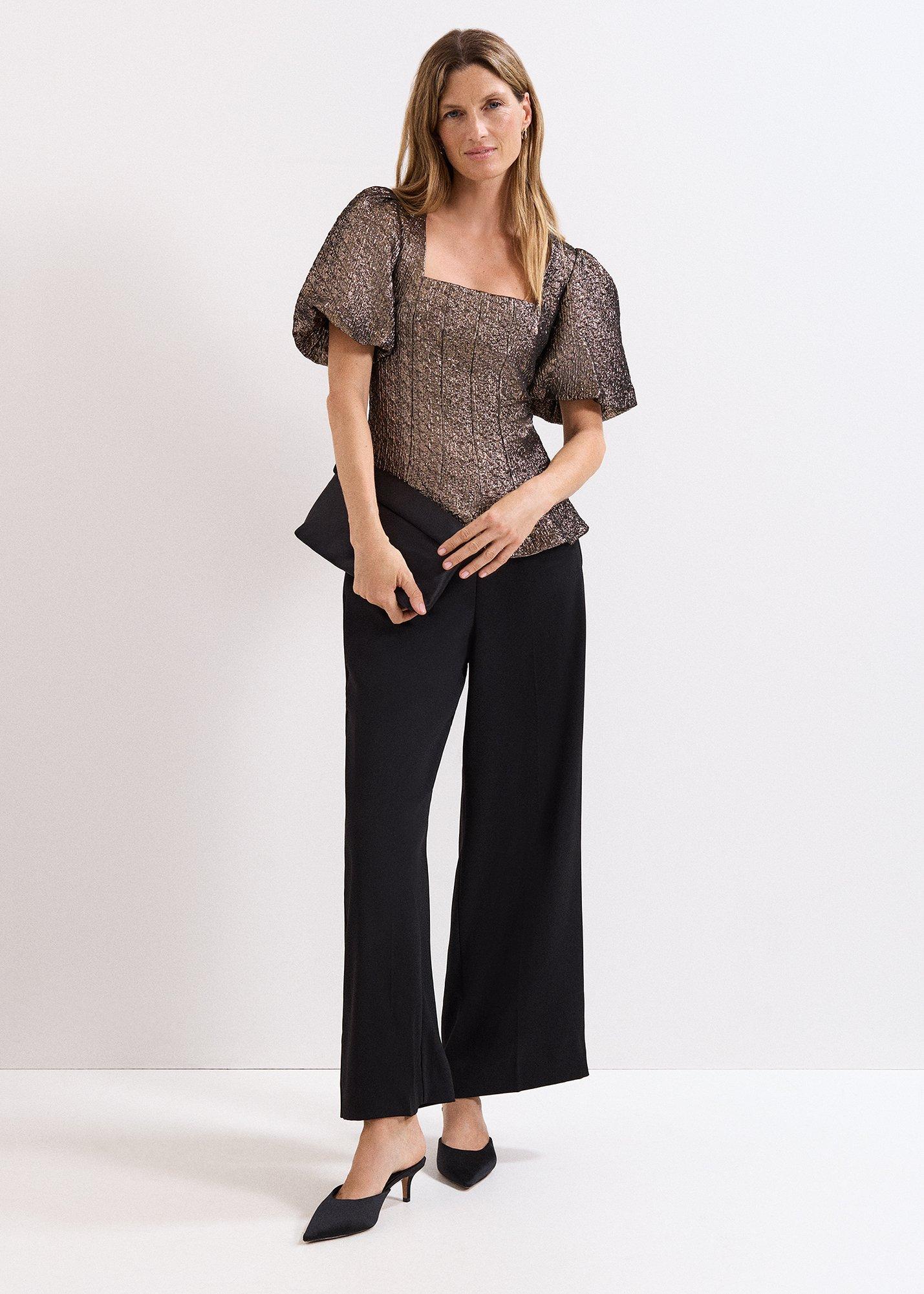 Kassie Peplum Top