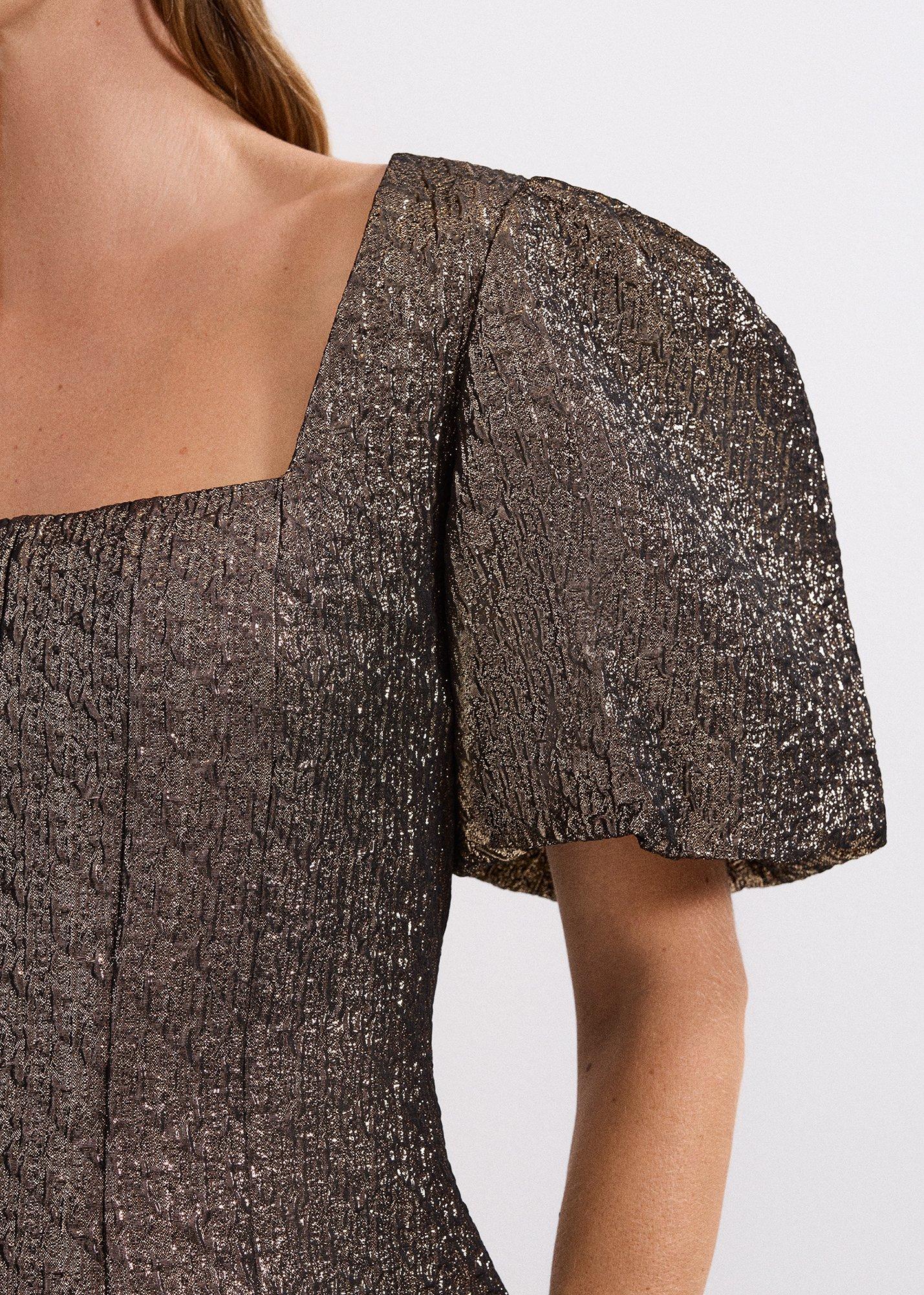${product-id}-Kassie Peplum Hem Top-Gold-${view-type}