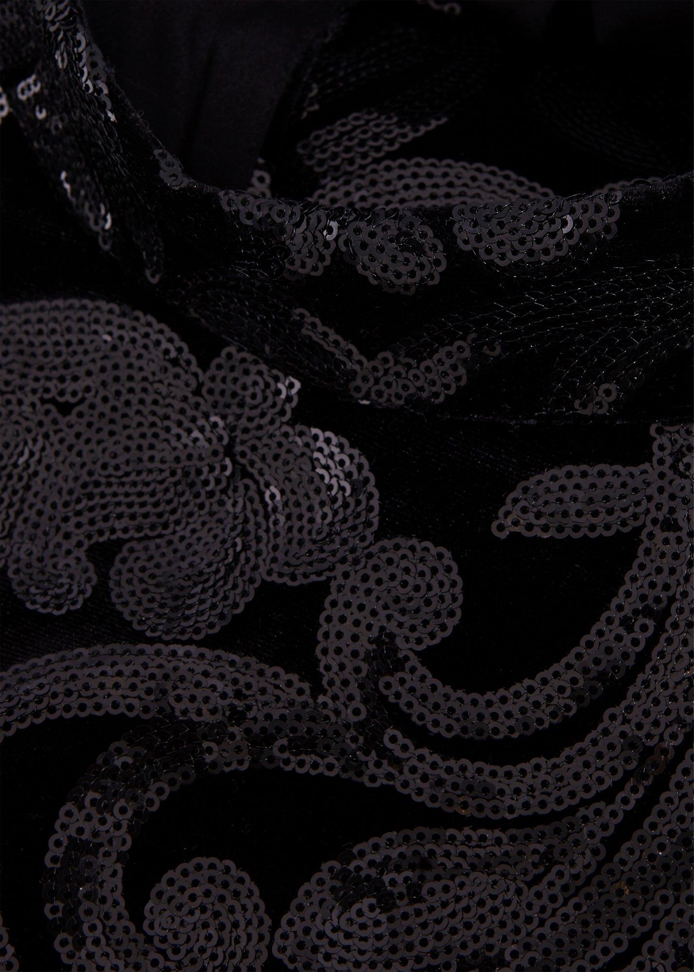 ${product-id}-Trudy Black Sequin Maxi Dress-Black-${view-type}