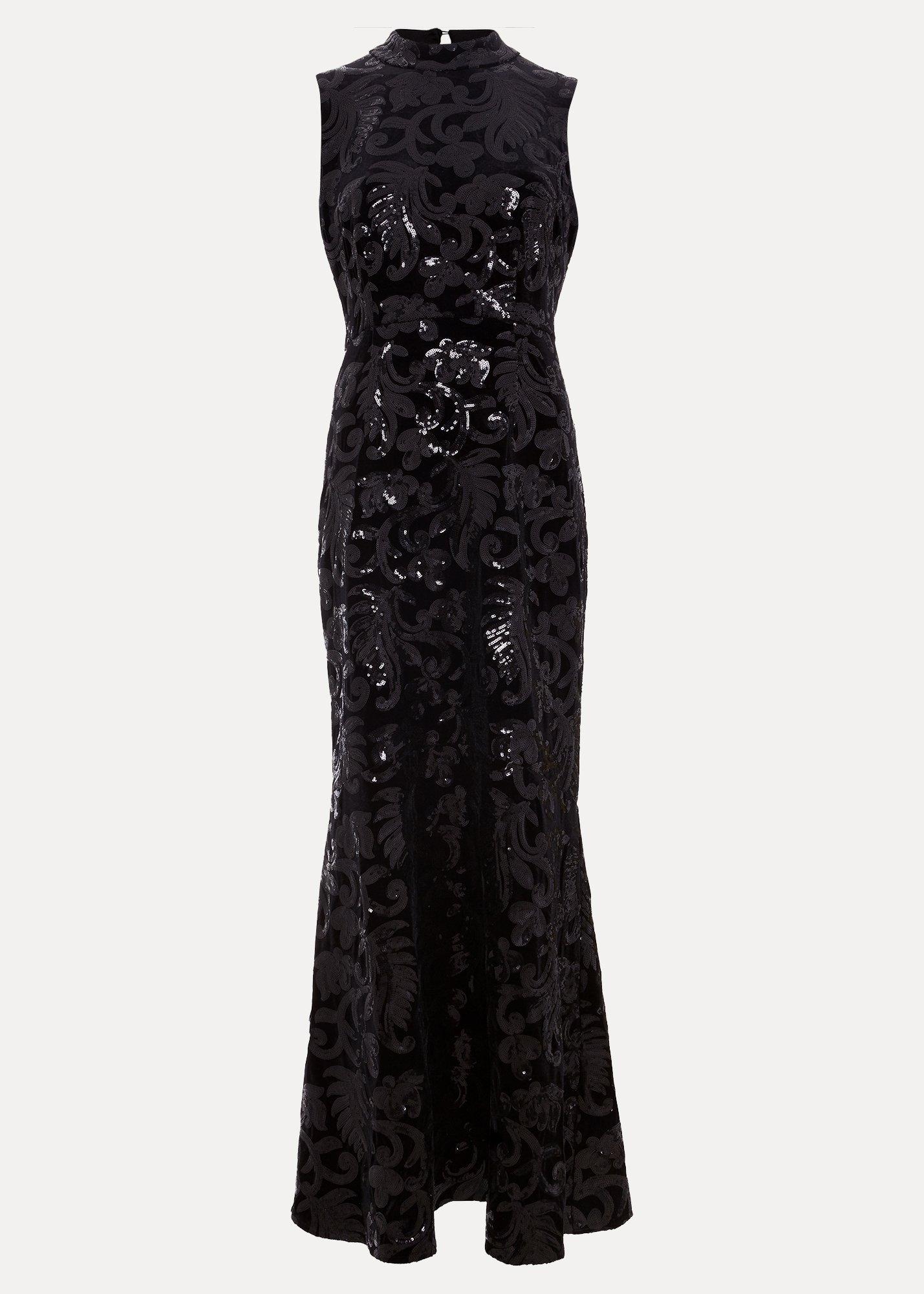 ${product-id}-Trudy Black Sequin Maxi Dress-Black-${view-type}
