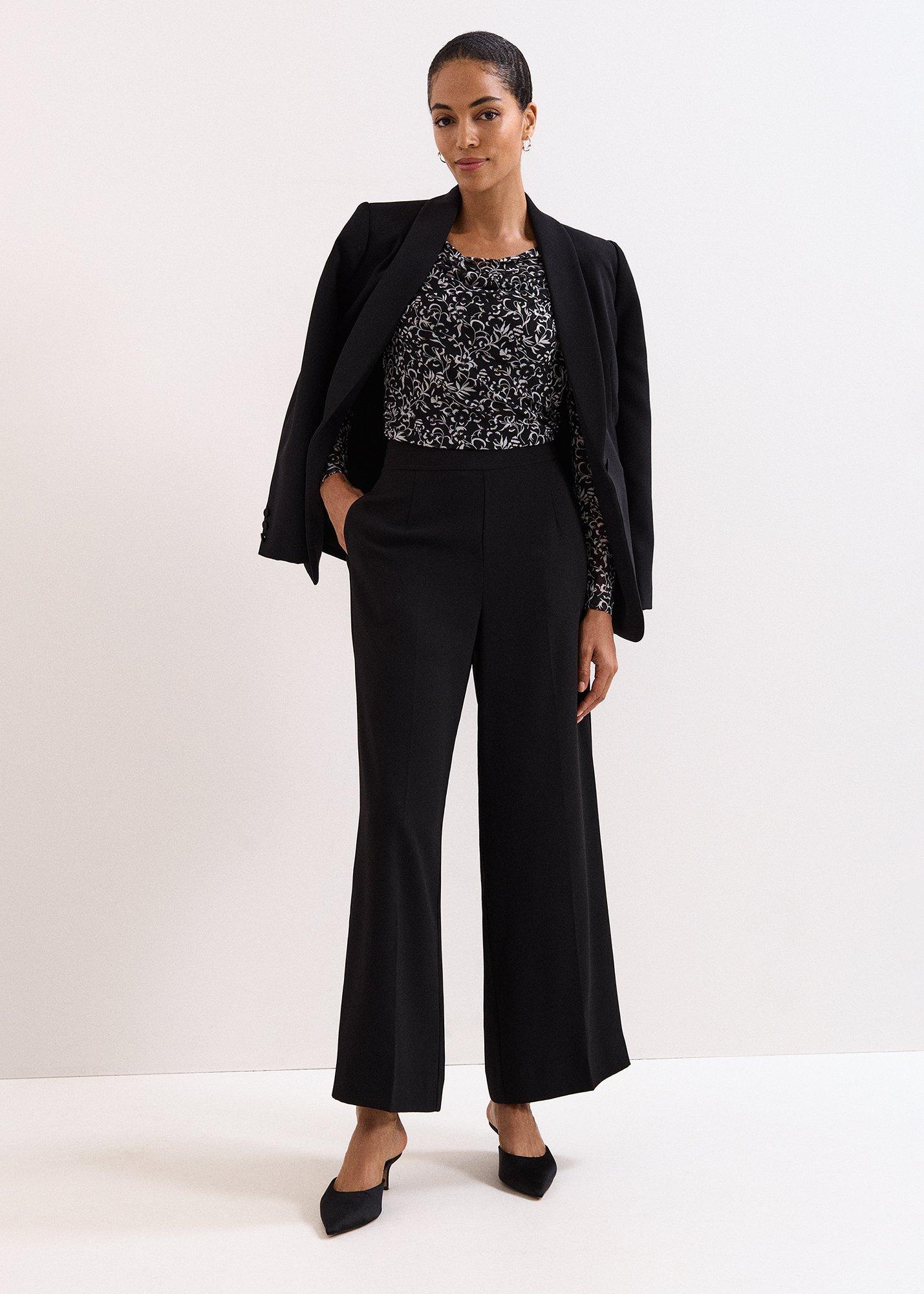 ${product-id}-Tammy Printed Cowl Neck Mesh Top-Black/Ivory-${view-type}