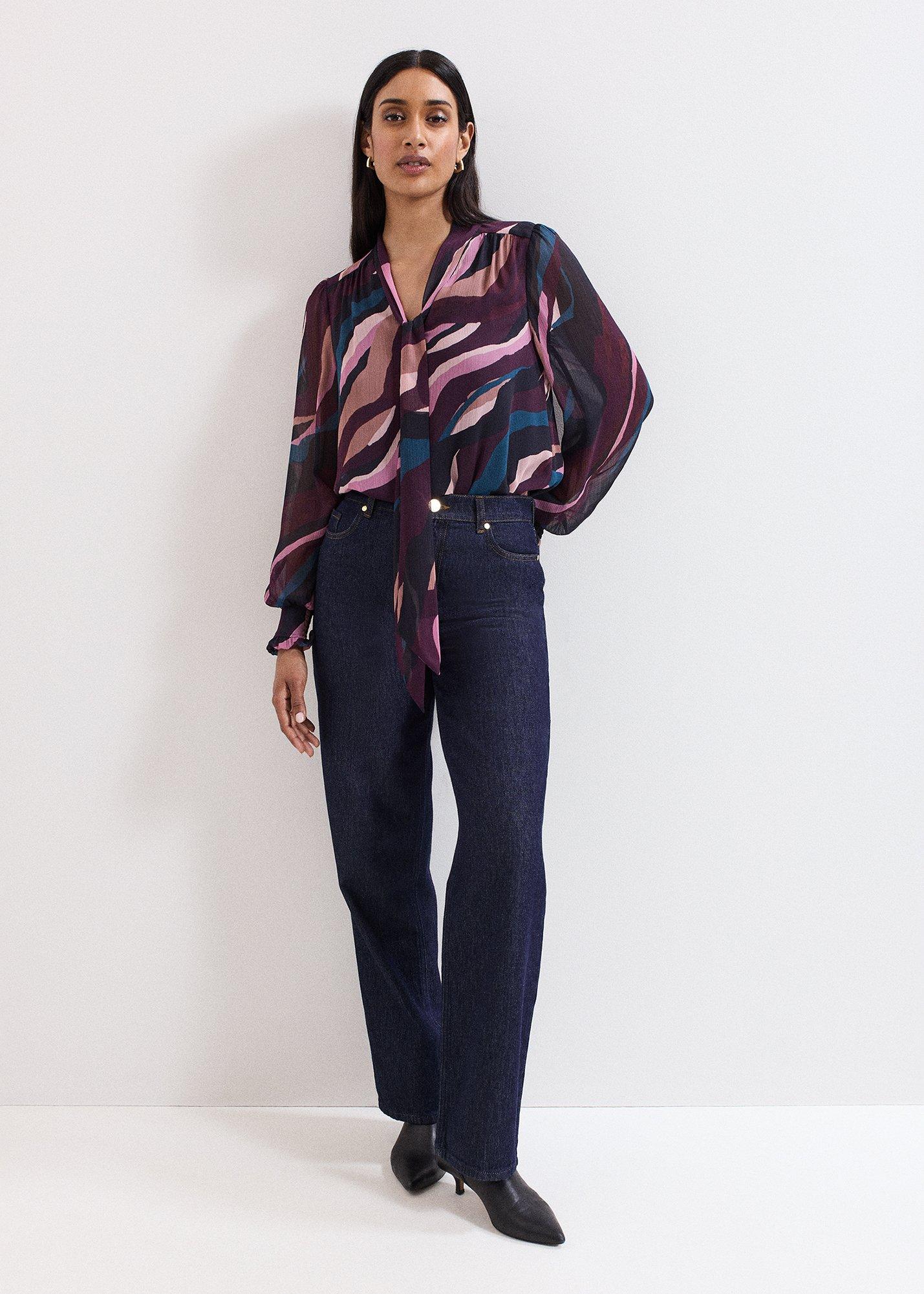 ${product-id}-Selby Stripe Blouse-Multi-${view-type}