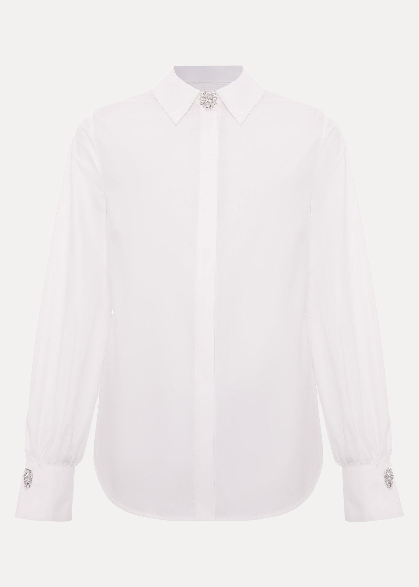 ${product-id}-Dorothy Diamante Button White Shirt-White-${view-type}
