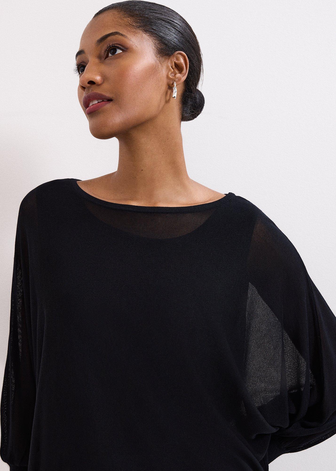 ${product-id}-Becca Batwing Sequin Dress-Black-${view-type}