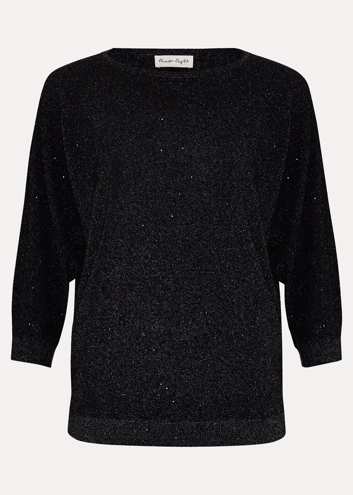 ${product-id}-Sequin Cristine Knit Jumper-Black-${view-type}