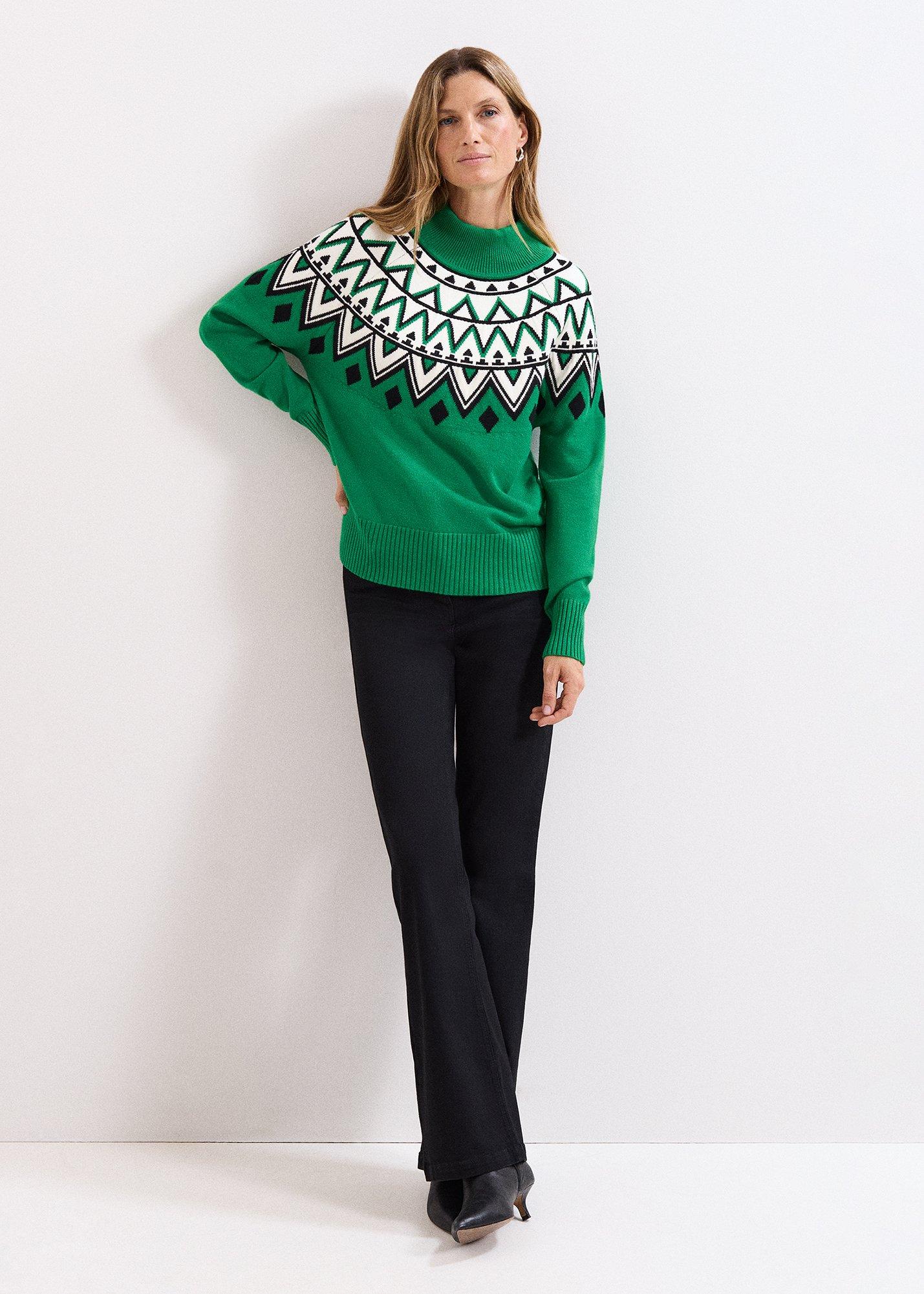 ${product-id}-Karla Fair Isle Jumper-Green-${view-type}