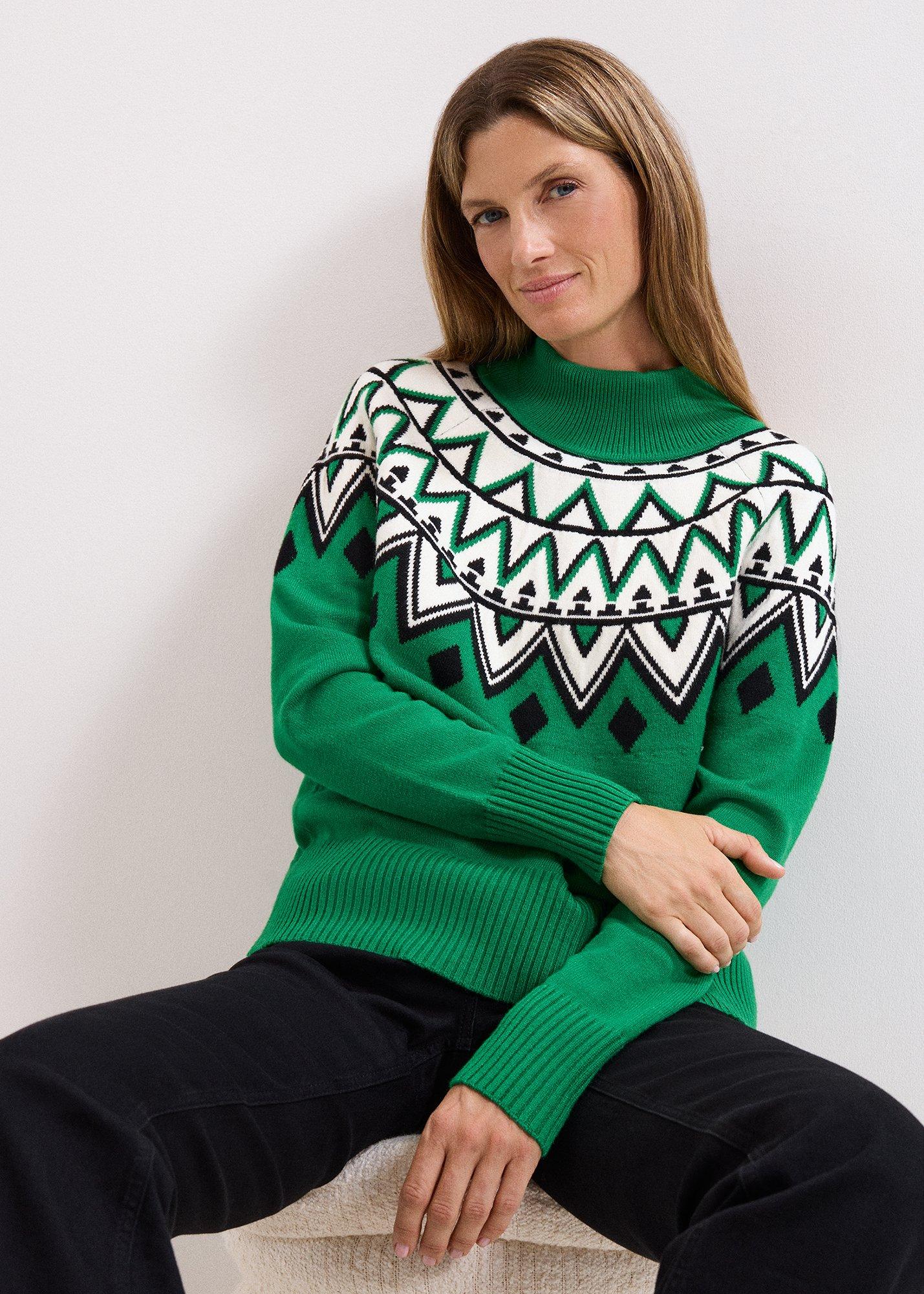 ${product-id}-Karla Fair Isle Jumper-Green-${view-type}