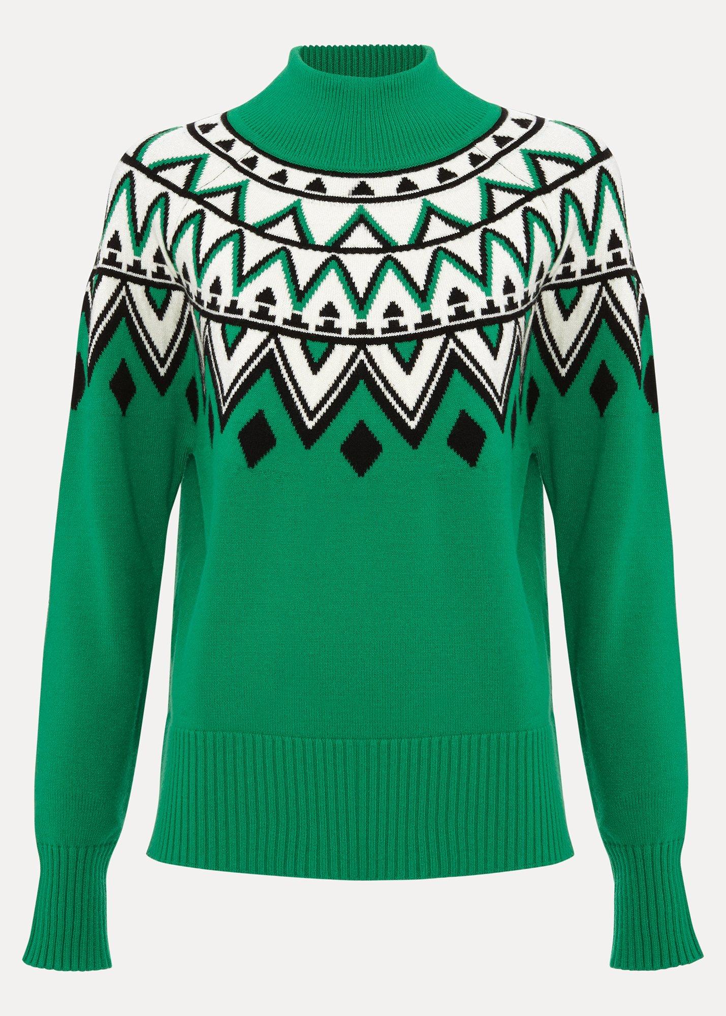 ${product-id}-Karla Fair Isle Jumper-Green-${view-type}