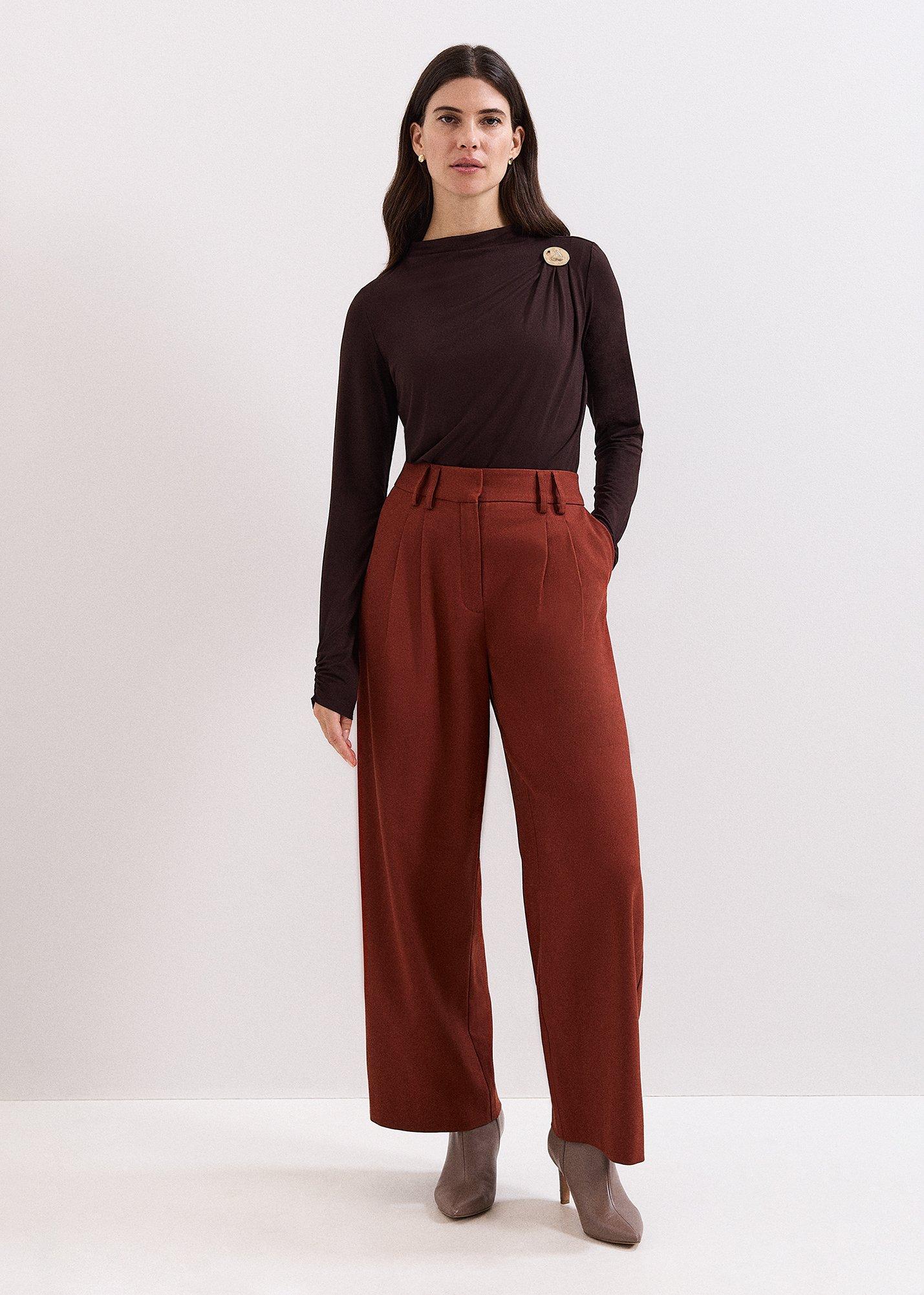 Amber Wool Trouser