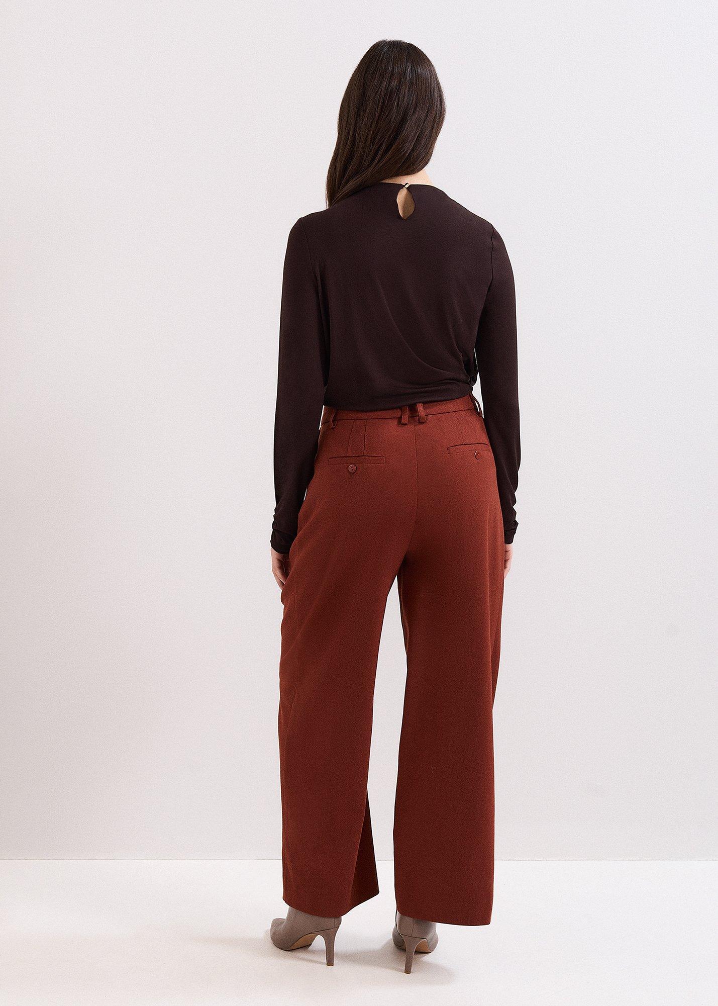 Amber Wool Trouser