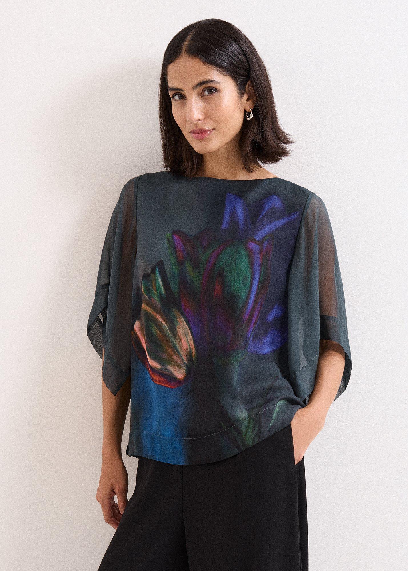 Florence Silk Blouse