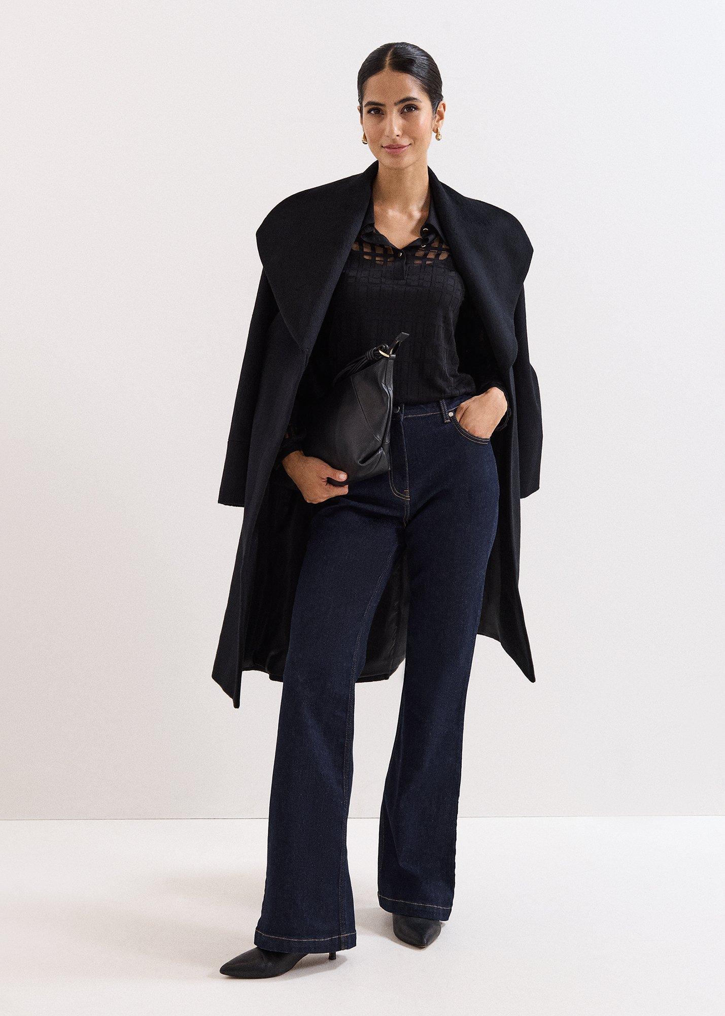 ${product-id}-Kennedy Check Burnout Top-Black-${view-type}