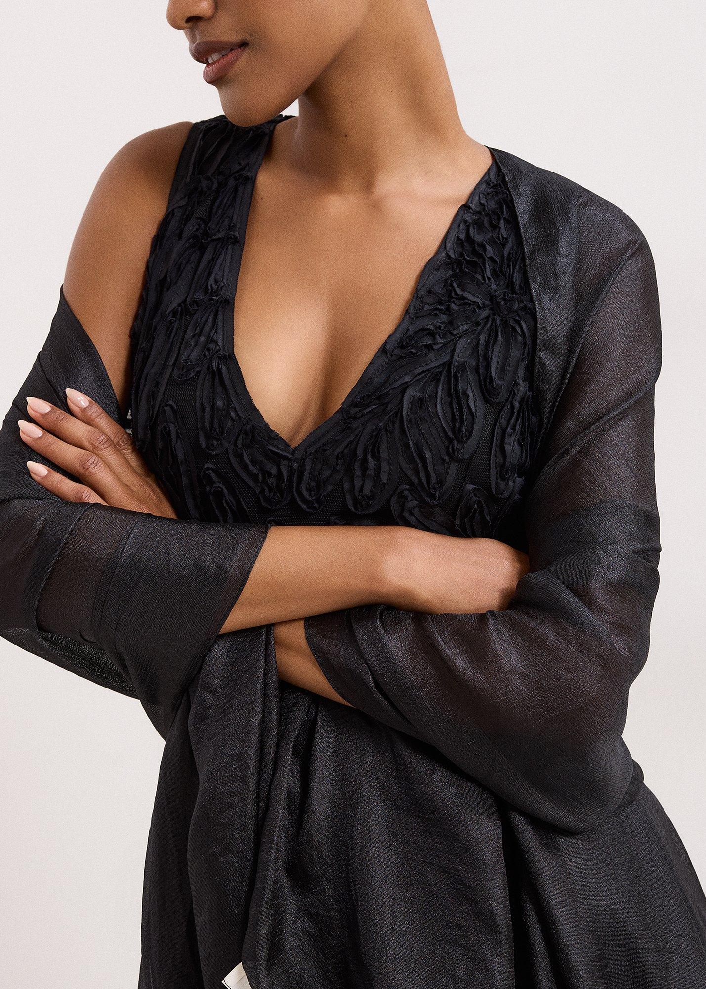 ${product-id}-Satin Trim Scarf-Black-${view-type}