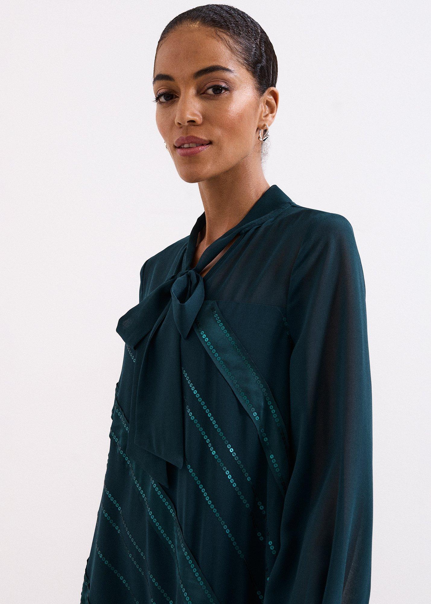 ${product-id}-Sonali Satin Stripe Vinne Dress-Teal-${view-type}