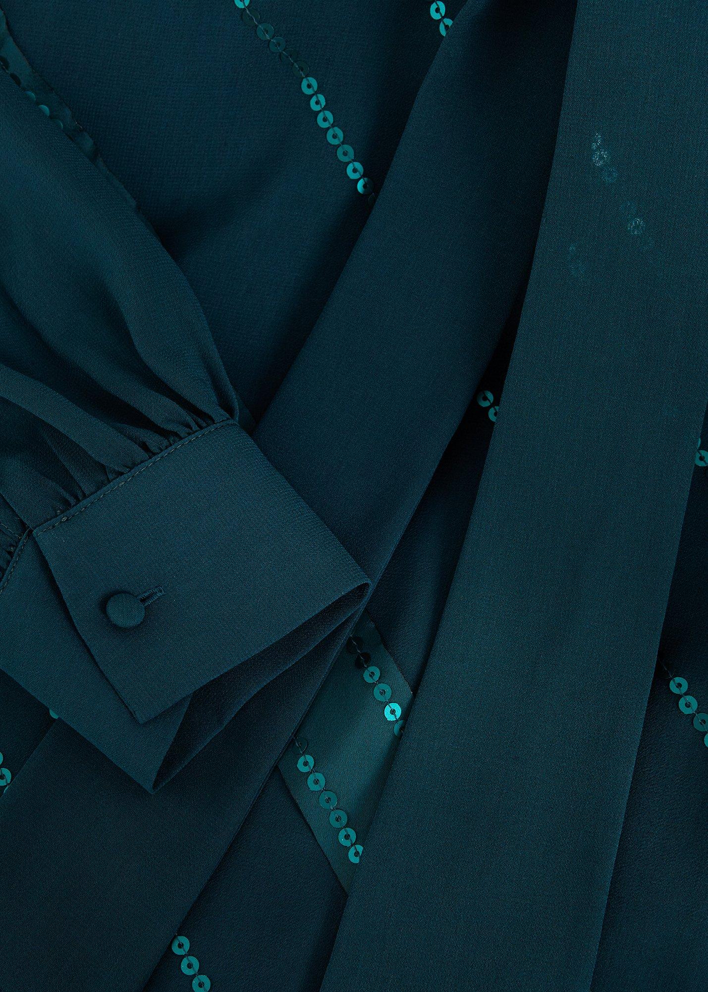 ${product-id}-Sonali Satin Stripe Vinne Dress-Teal-${view-type}