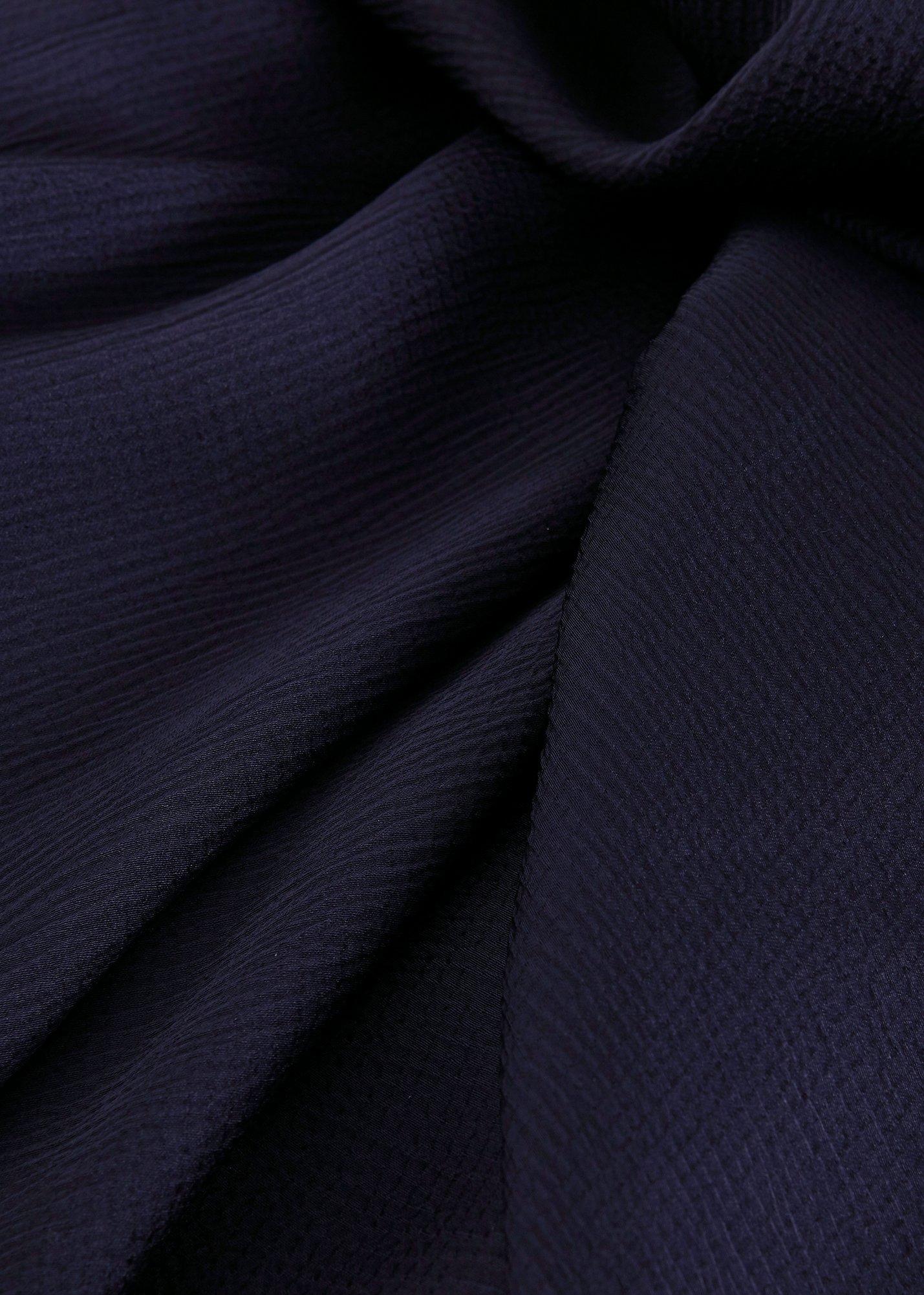${product-id}-Petite Abbie Textured Wrap Dress-Navy-${view-type}