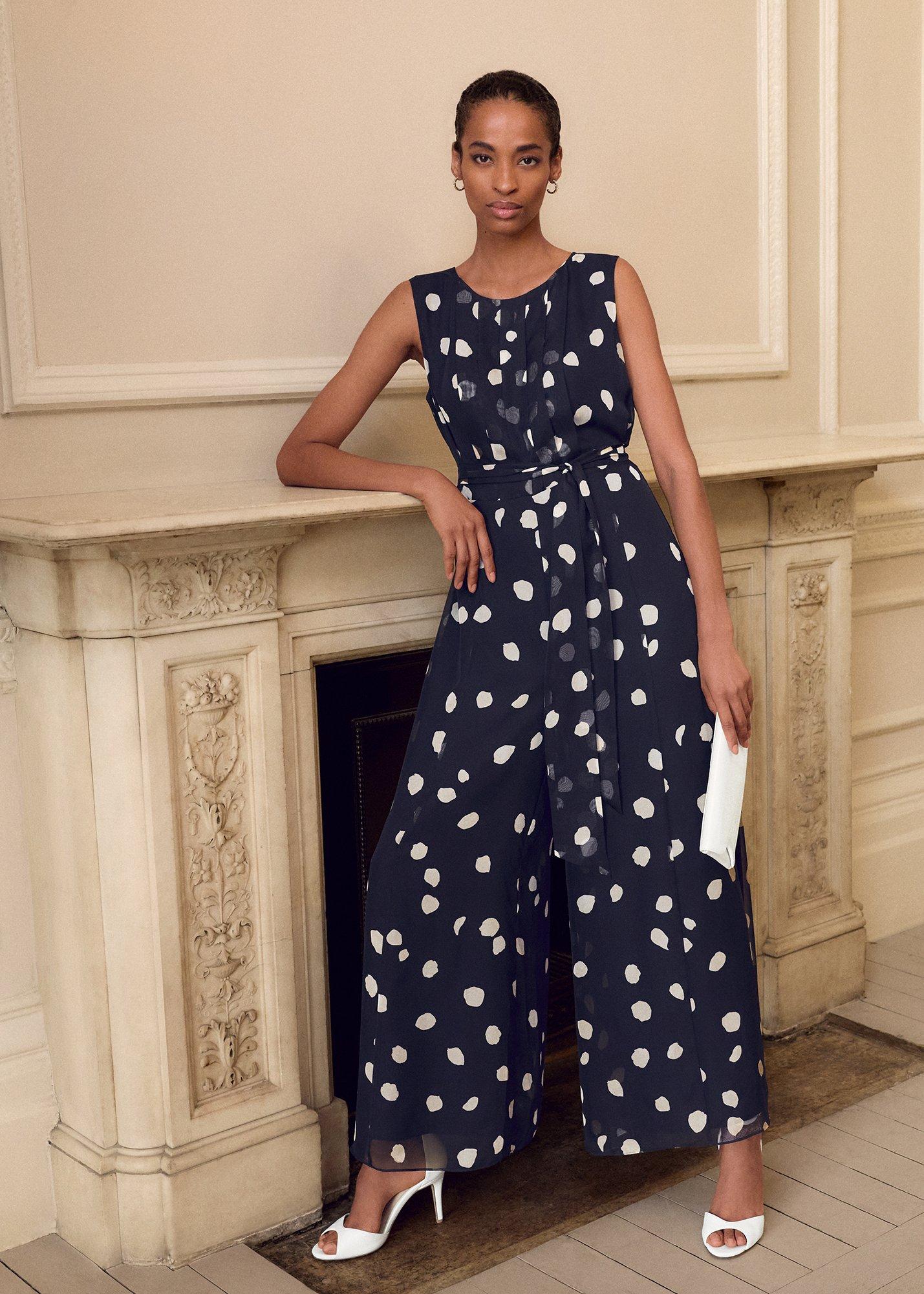 Maxine Spot Jumpsuit