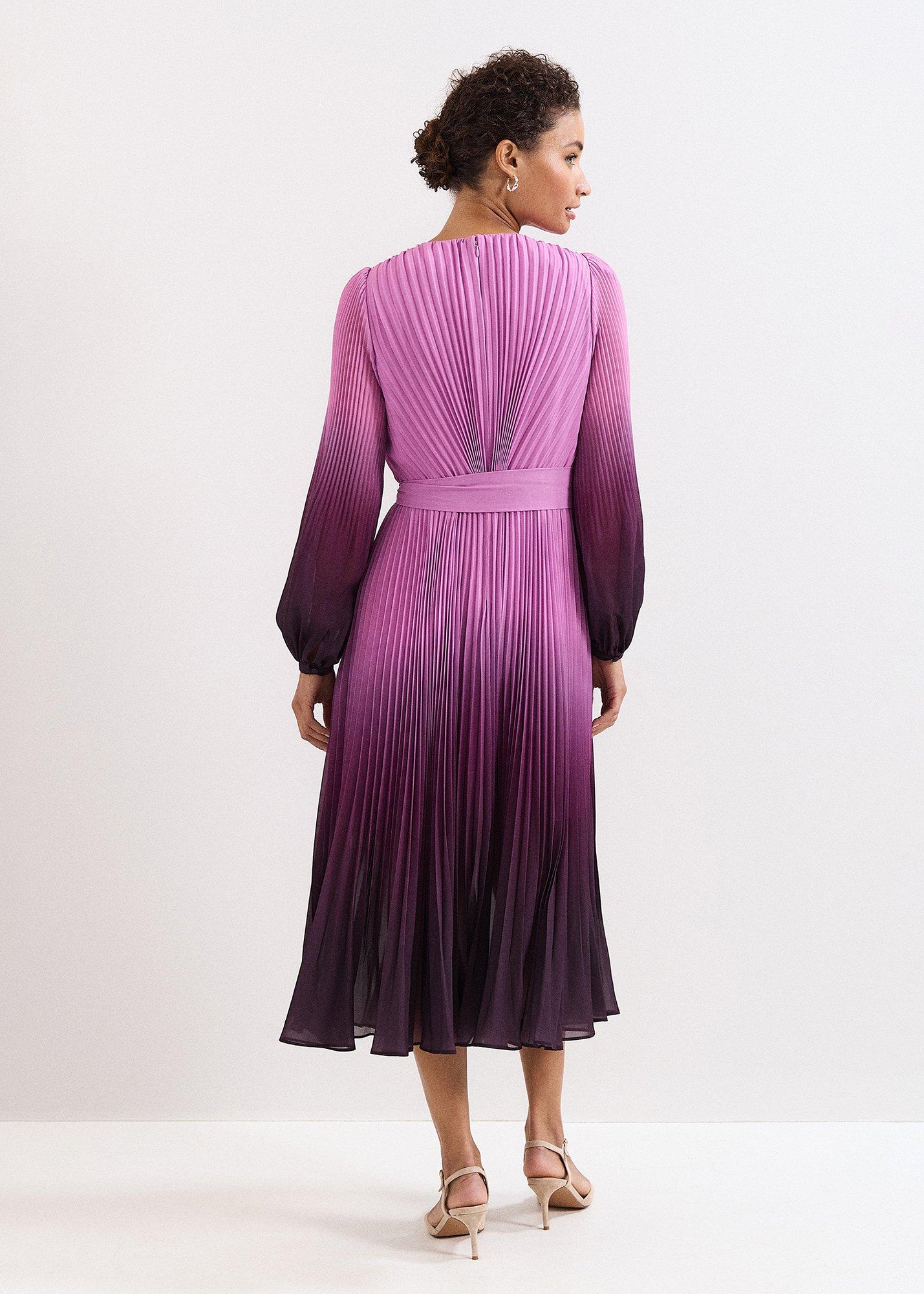 Mira Ombre Midi Dress