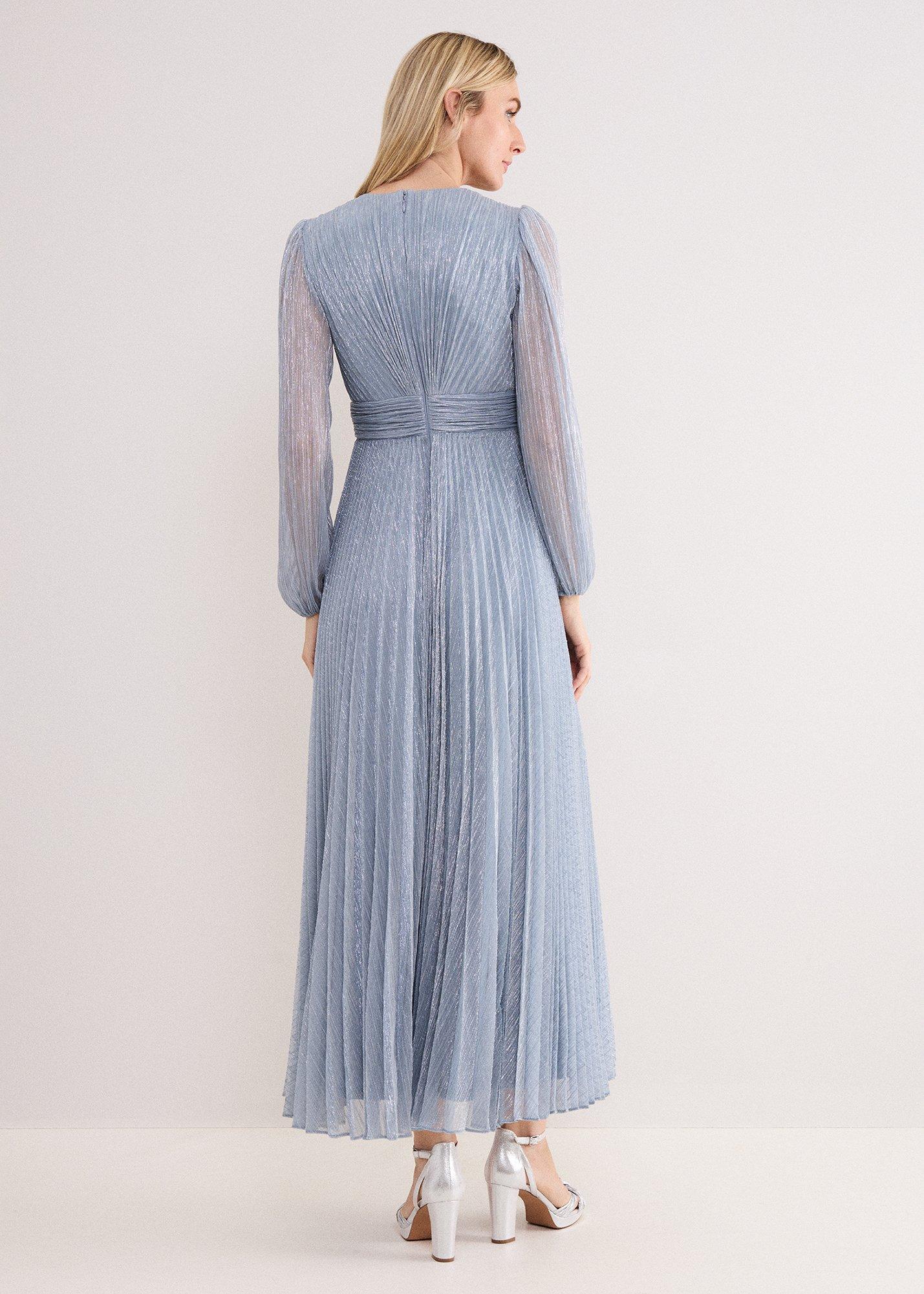 Harper Plisse Maxi Dress