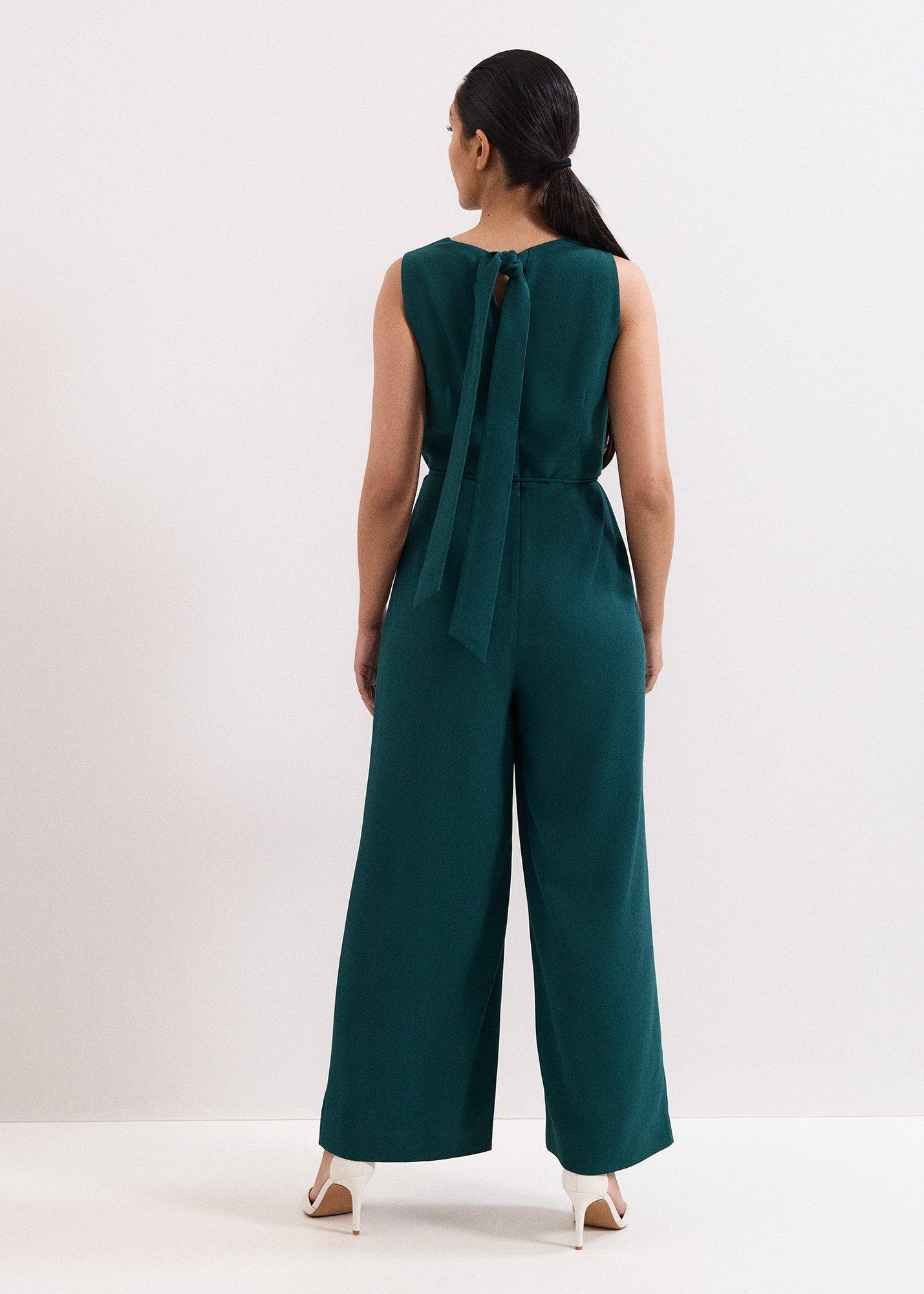 Petite Monique Cowl Neck Jumpsuit 