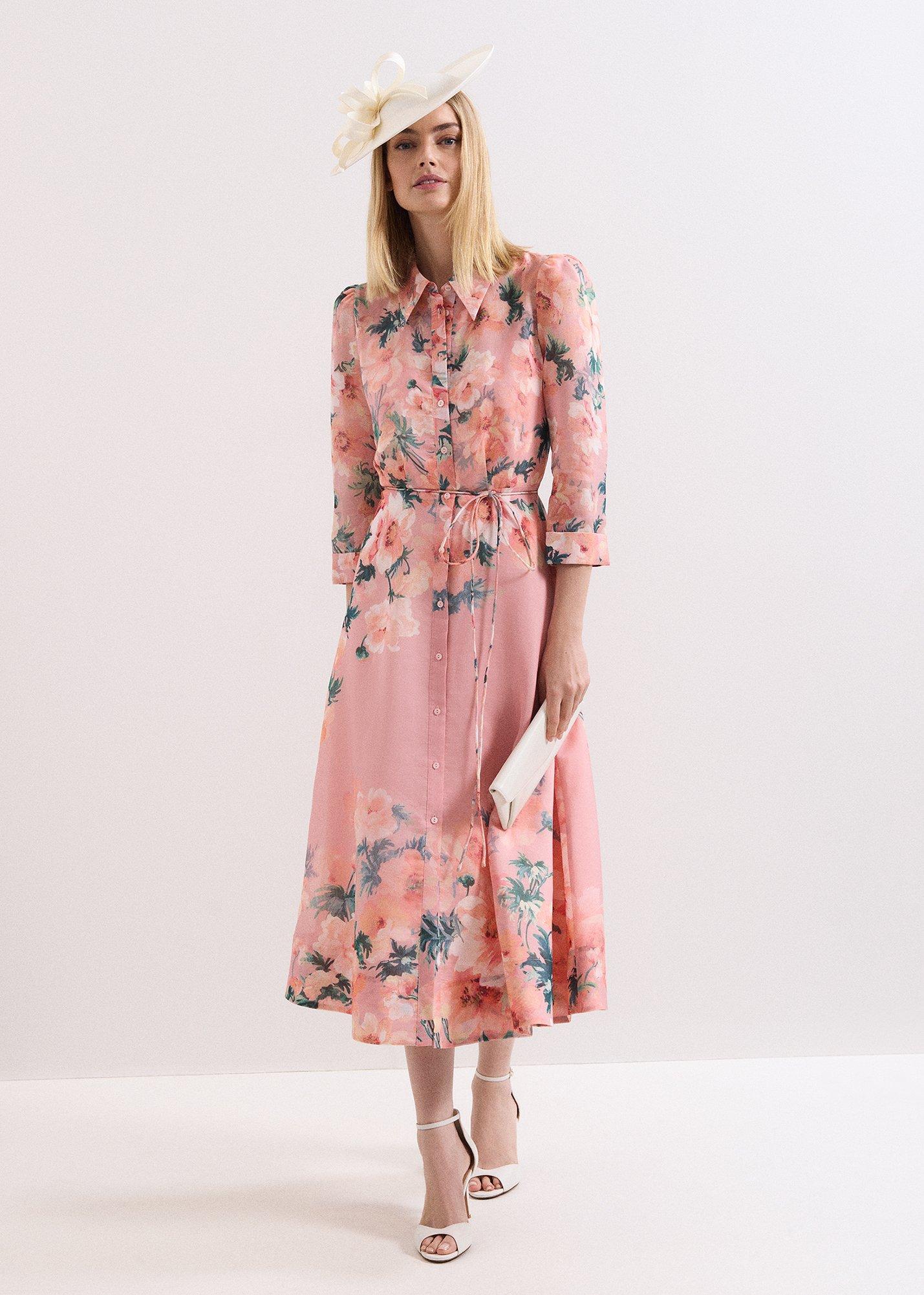${product-id}-Petite Anabella Floral Shirt Dress-Pale Pink-${view-type}