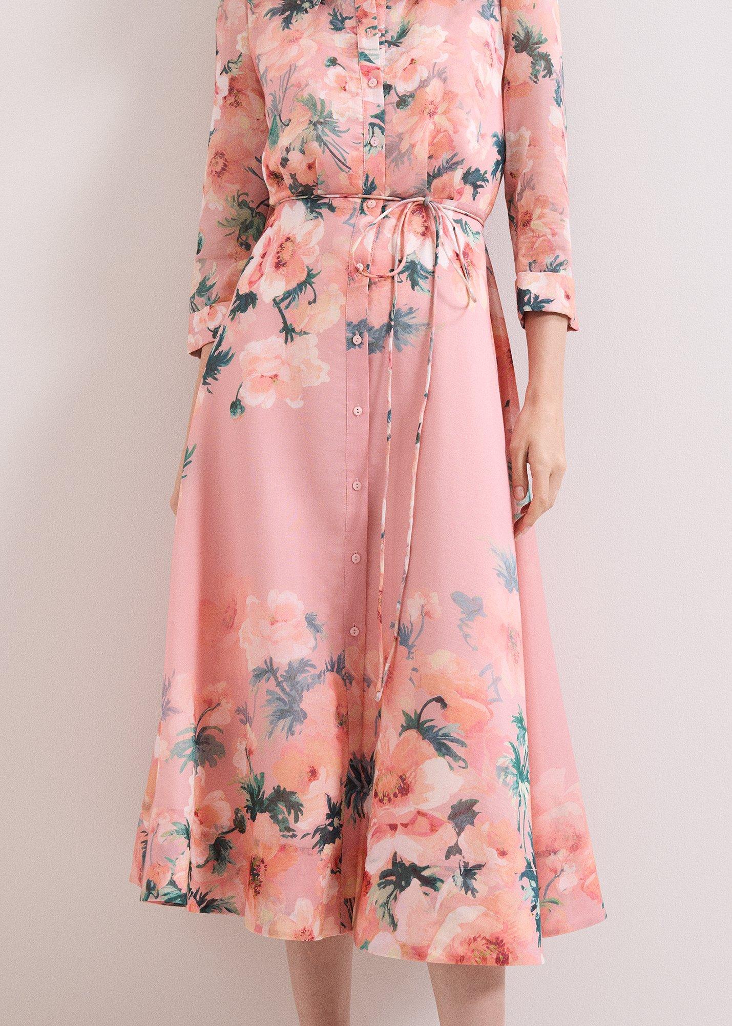 ${product-id}-Petite Anabella Floral Shirt Dress-Pale Pink-${view-type}