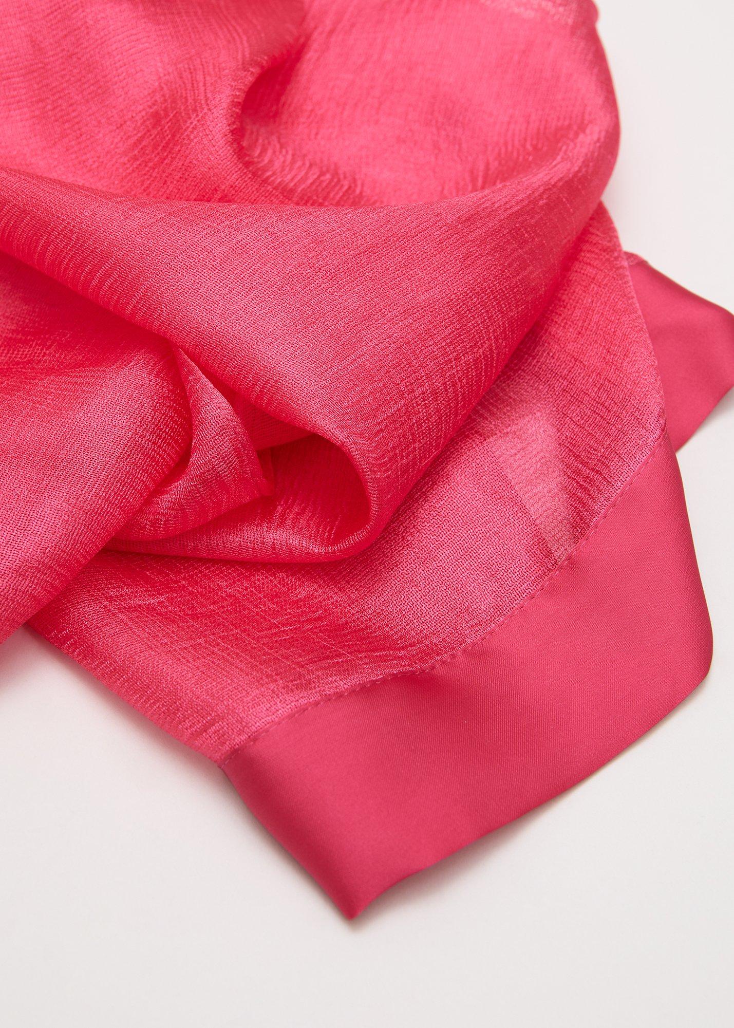 ${product-id}-Satin Trim Scarf-Pink-${view-type}