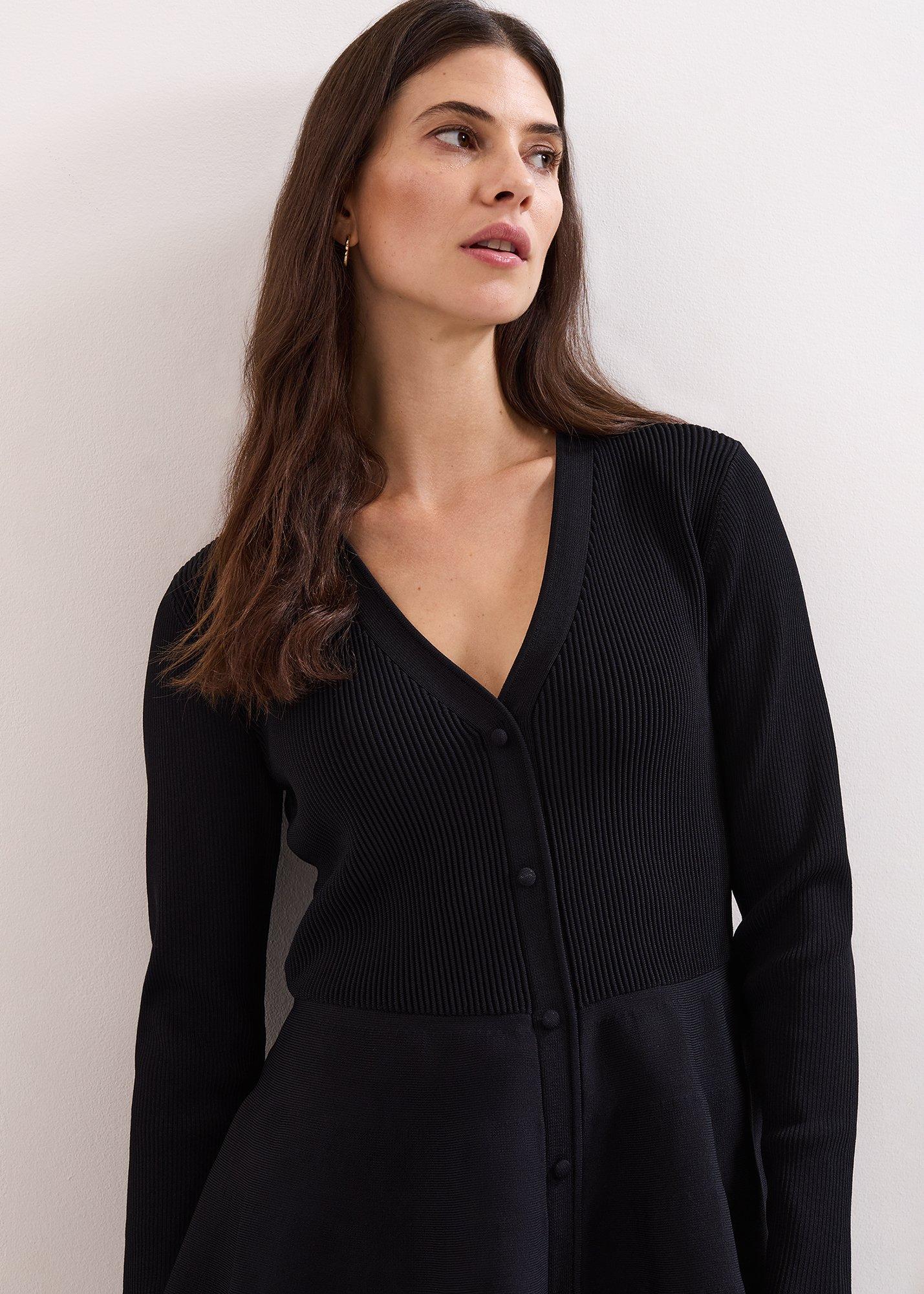 ${product-id}-Roma Peplum Cardigan-Black-${view-type}