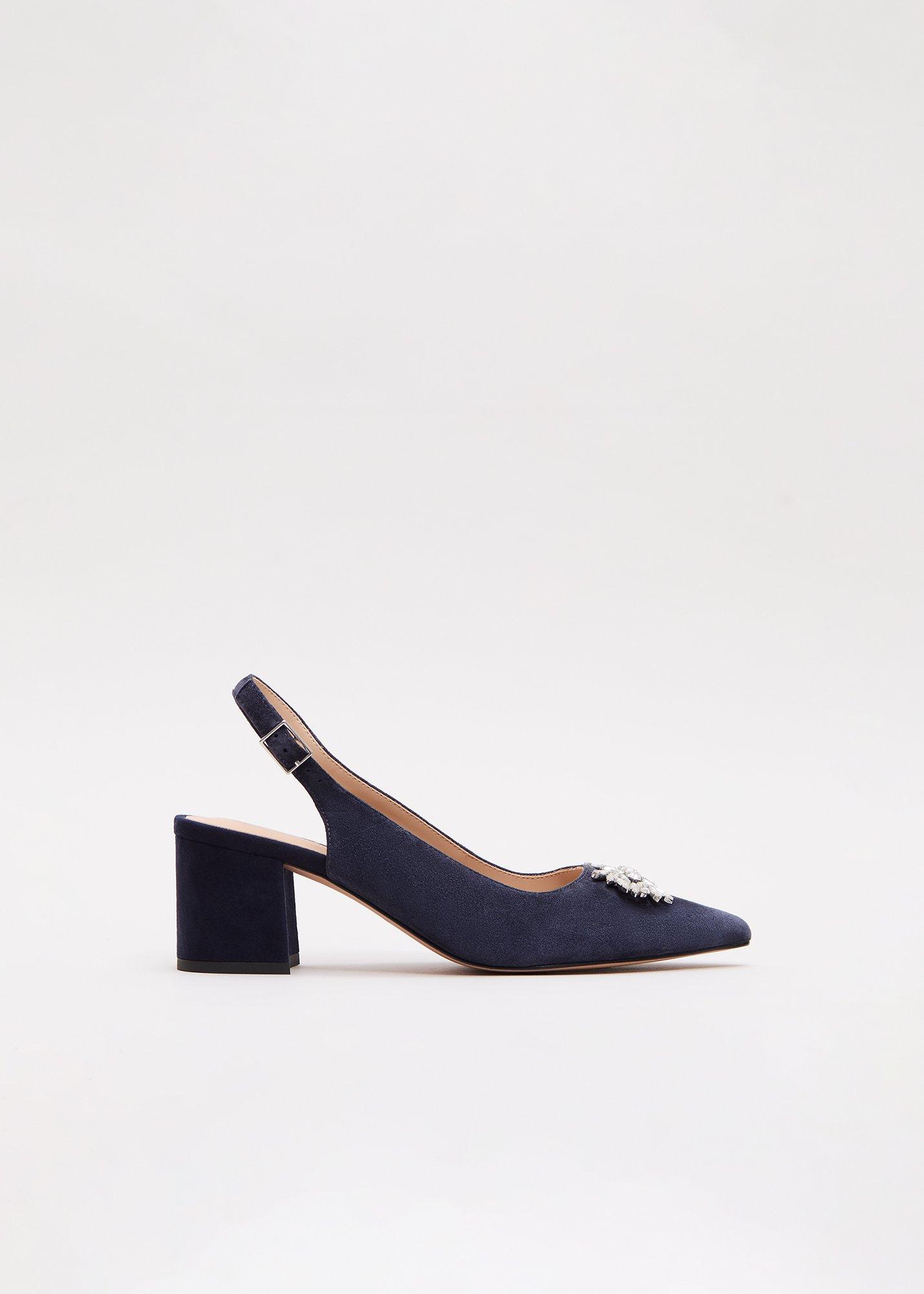 Sparkle Block Heel