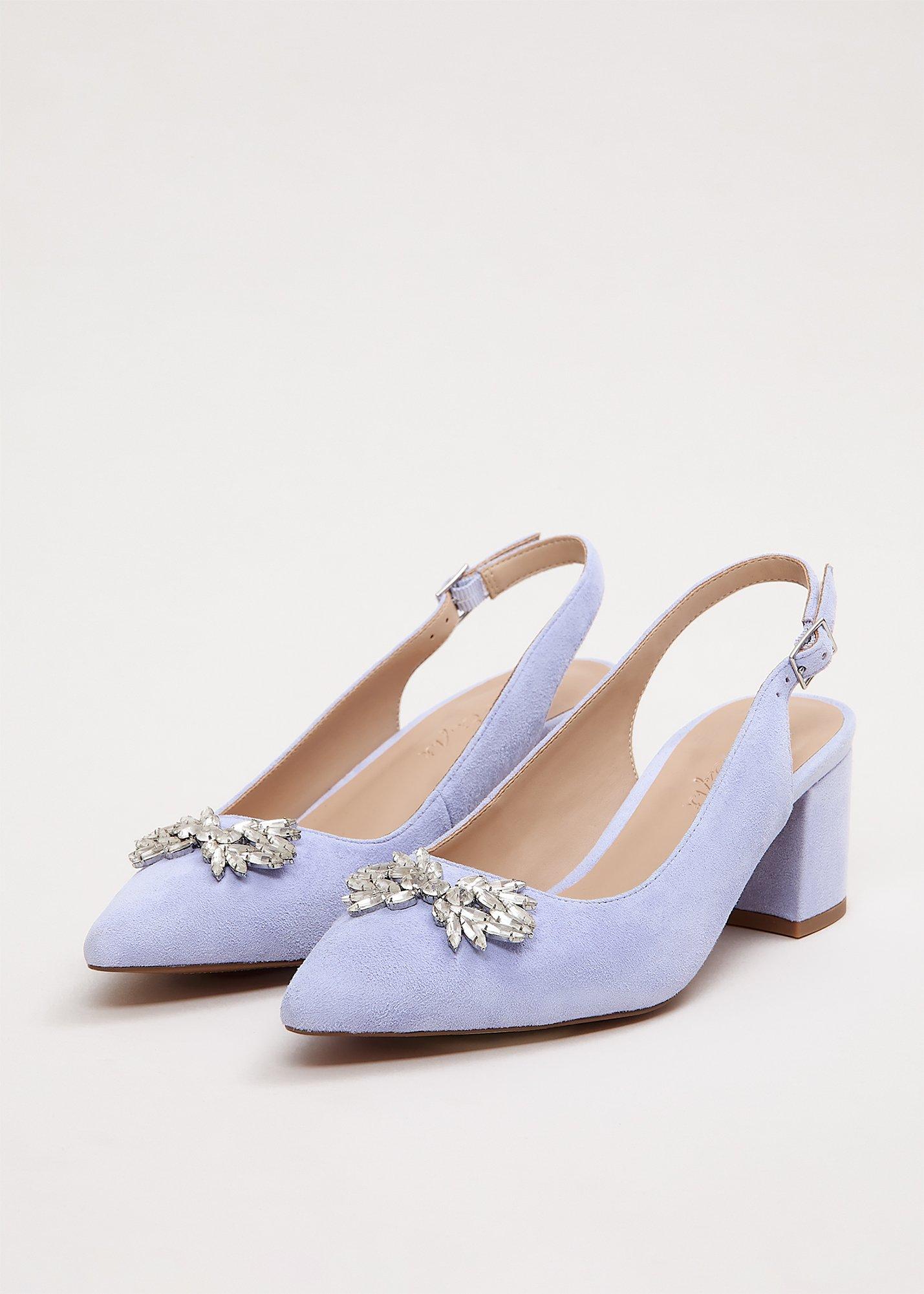 Sparkle Block Heel