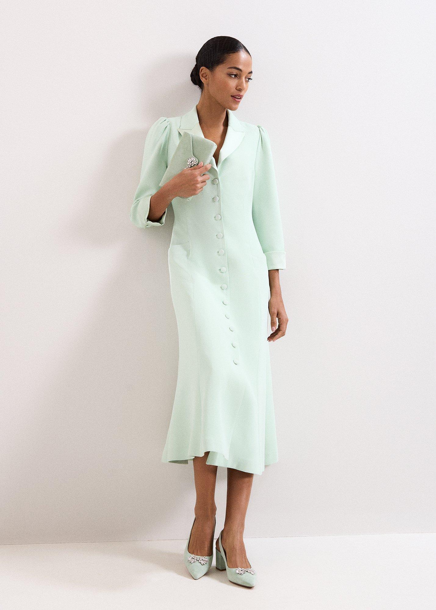 ${product-id}-Sparkle Slingback Block Heel Shoes-Pale Green-${view-type}