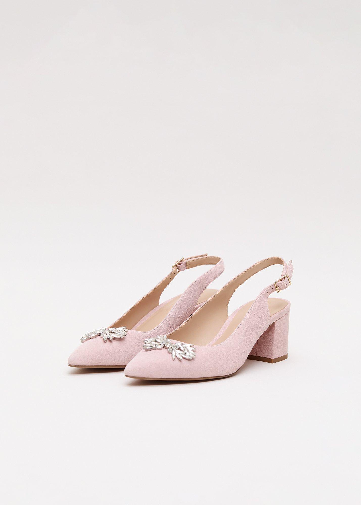 Sparkle Block Heel