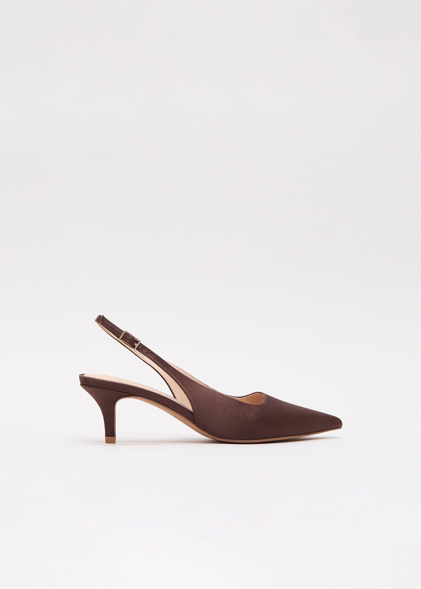 Satin Heeled Shoes