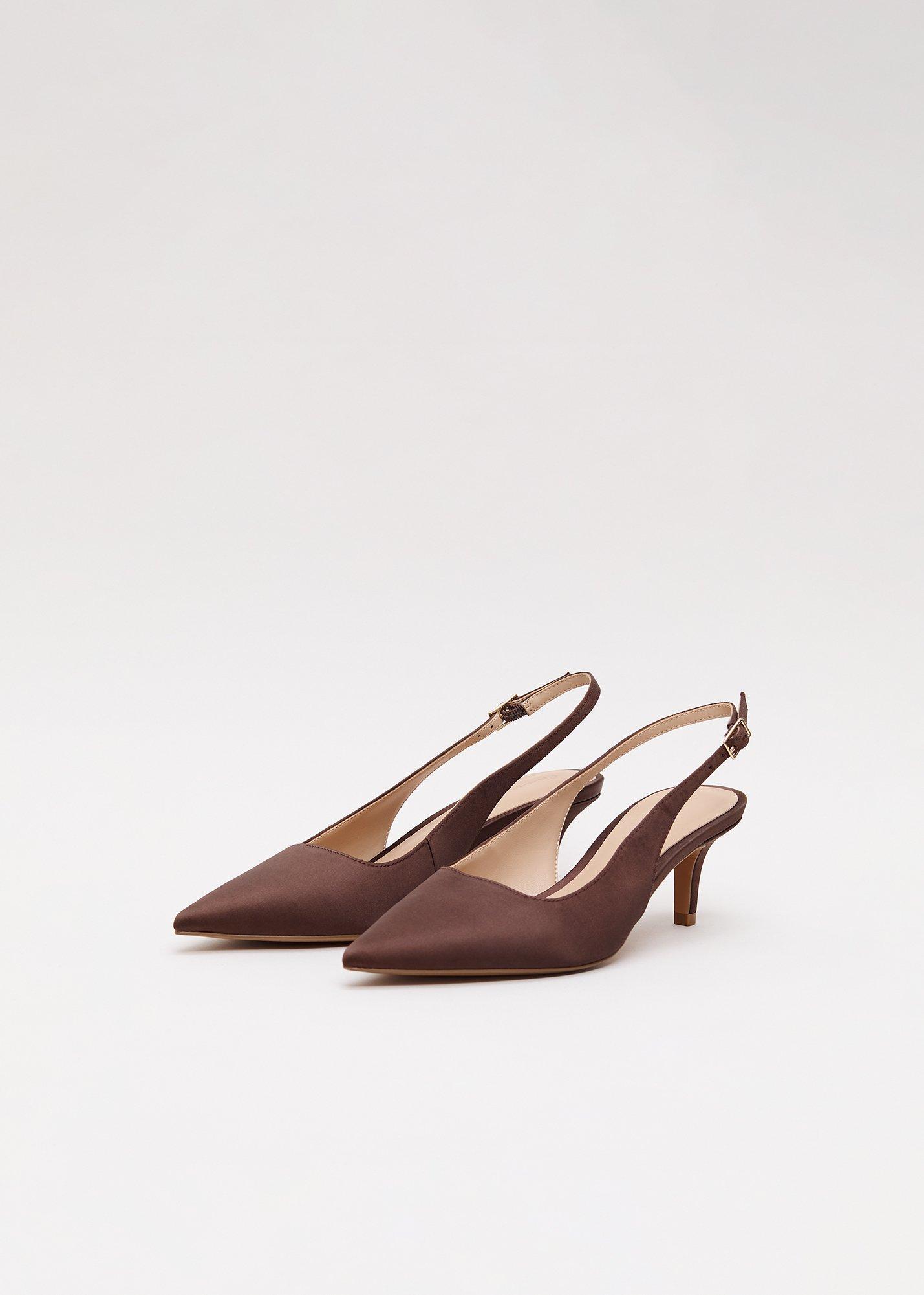 Satin Heeled Shoes