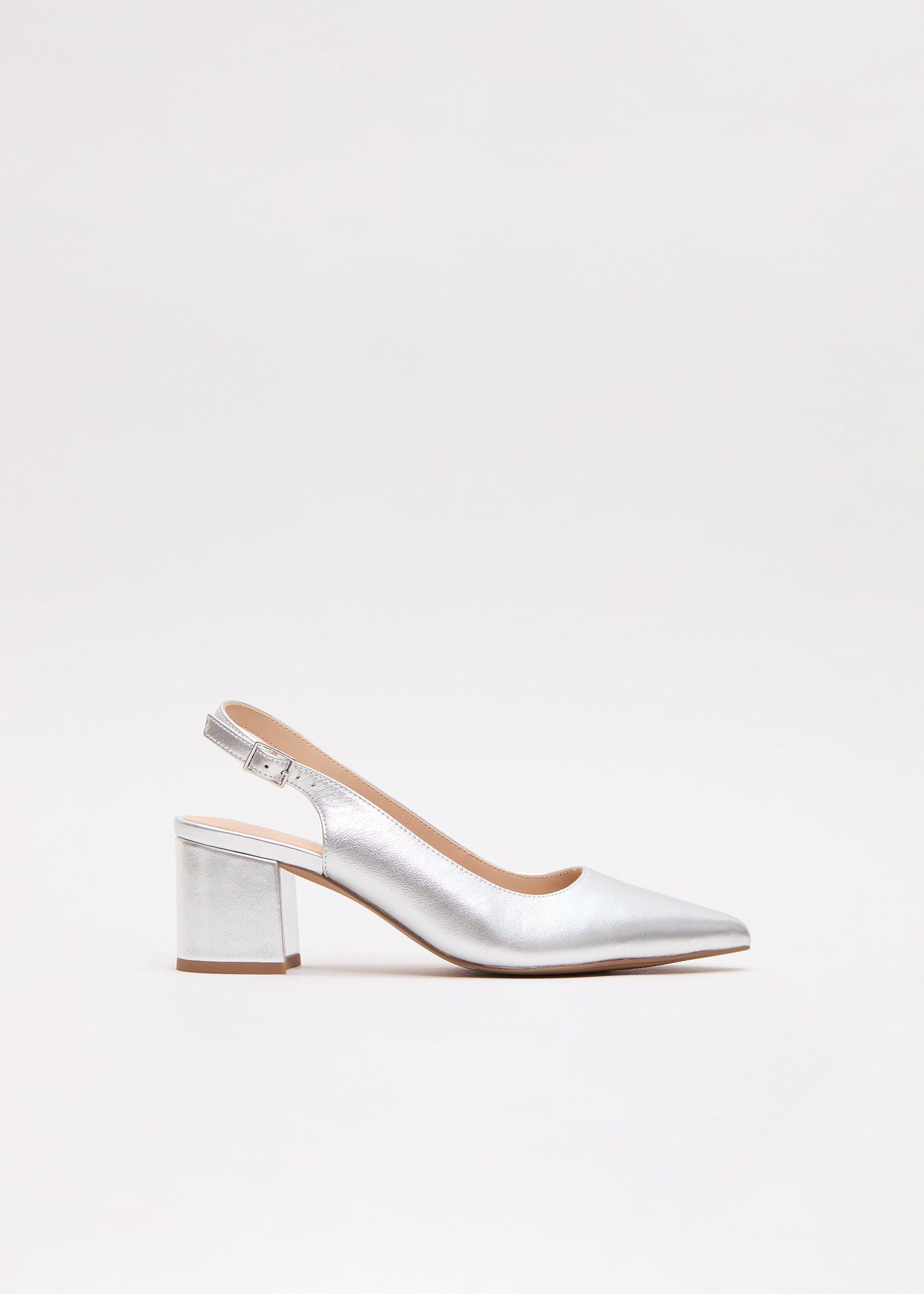 Leather Block Heels