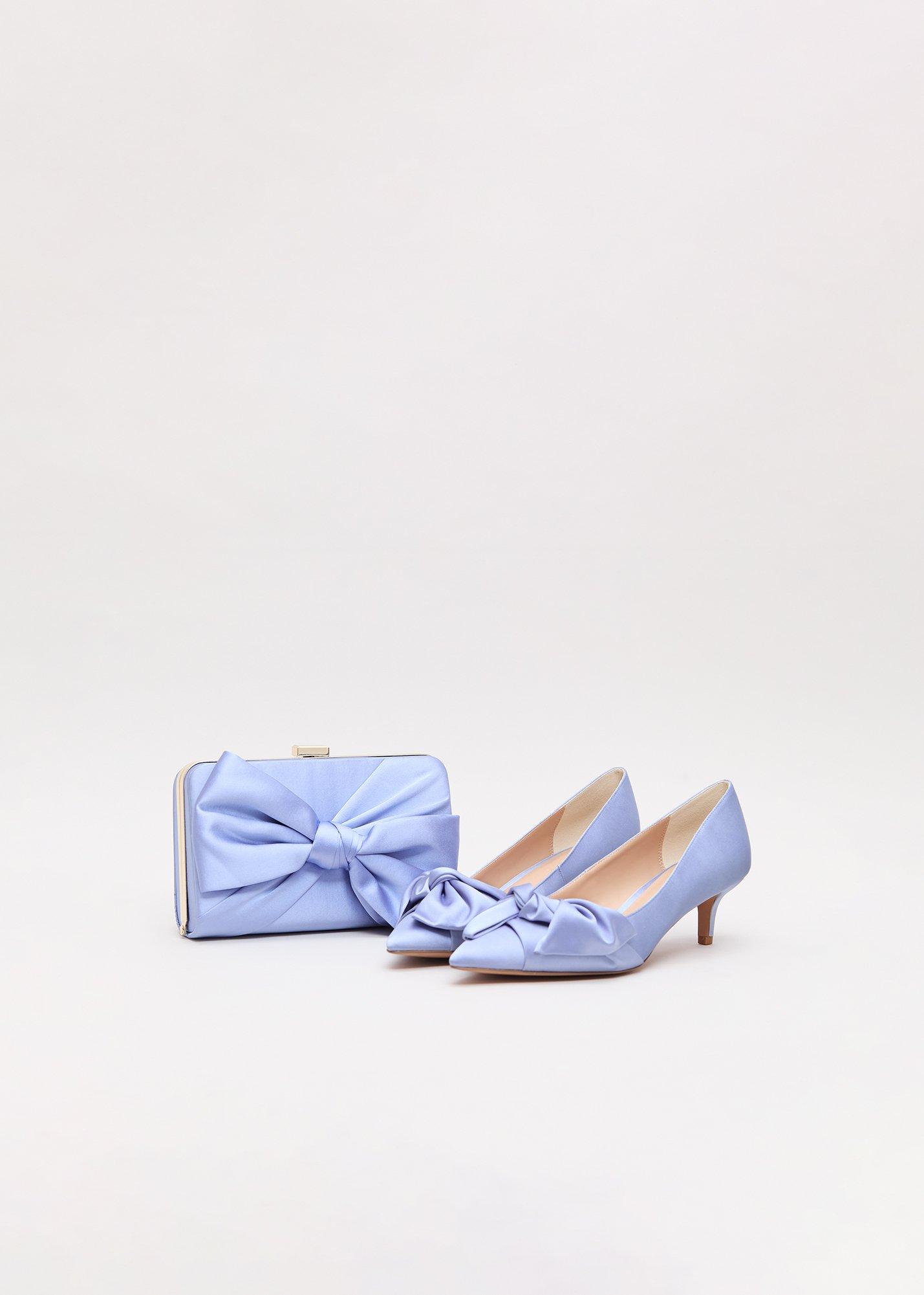 ${product-id}-Satin Knot Front Box Clutch Bag-Pale Blue-${view-type}