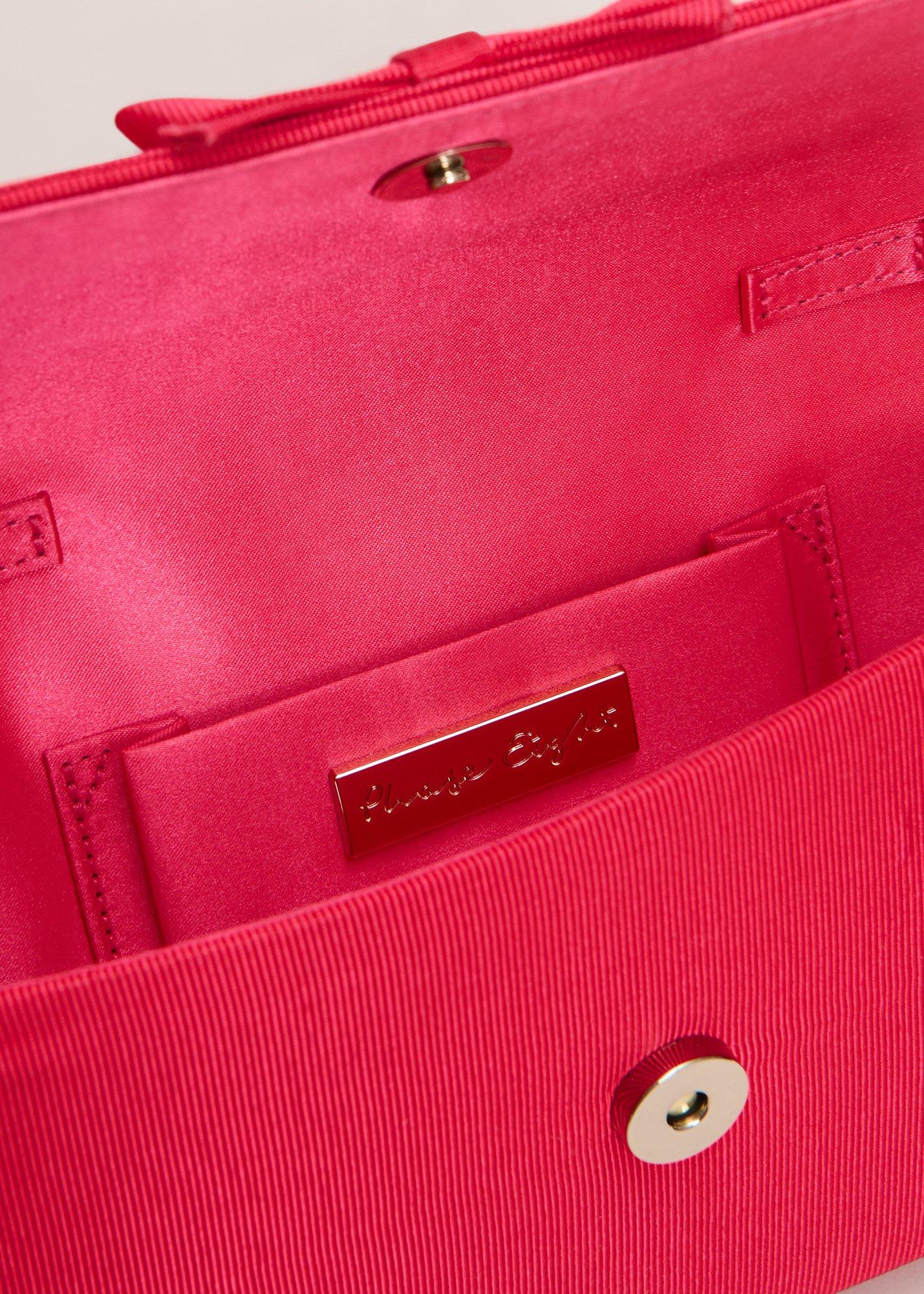 Grosgrain Bow Clutch Bag