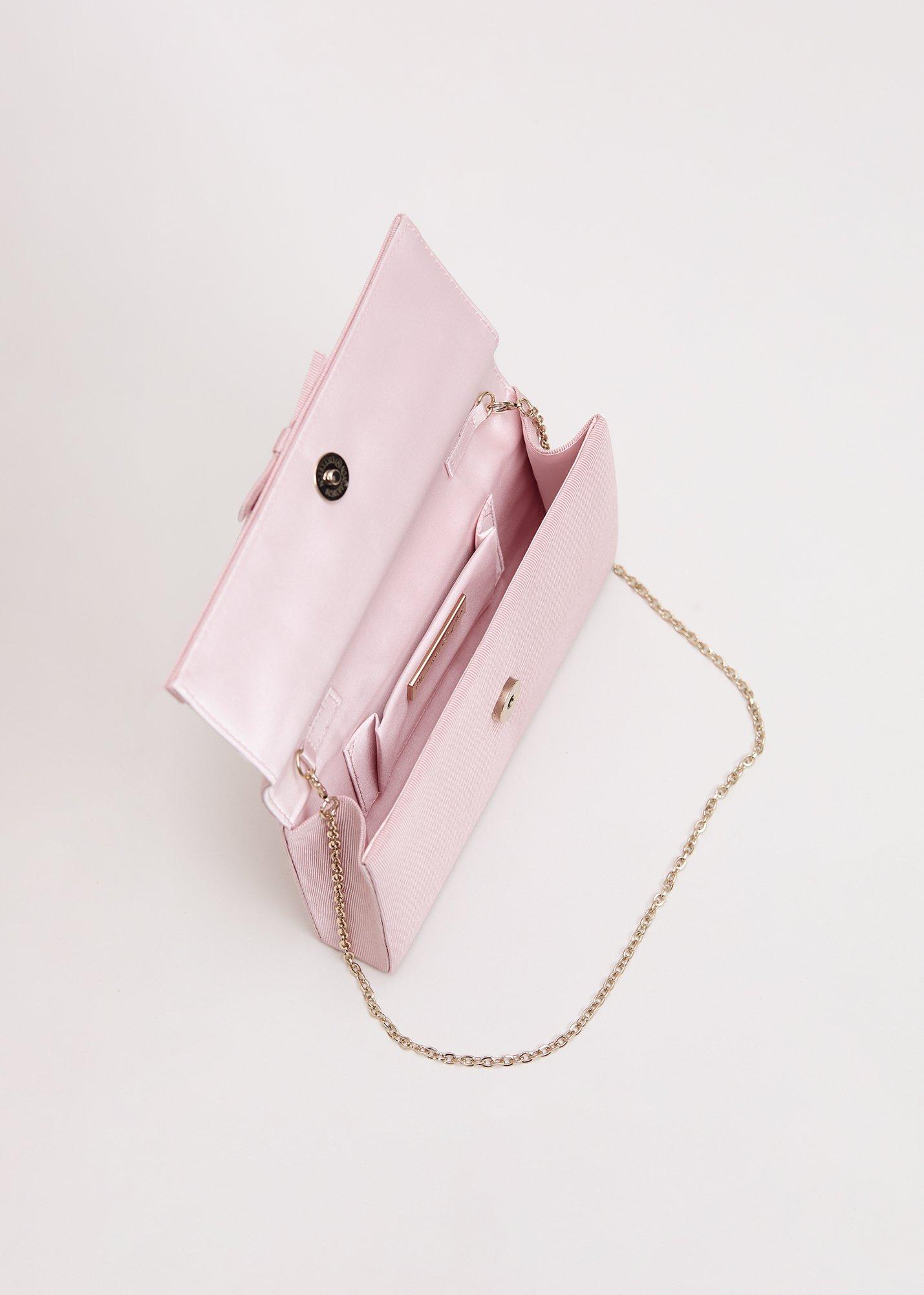 ${product-id}-Grosgrain Bow Clutch Bag-Pale Pink-${view-type}