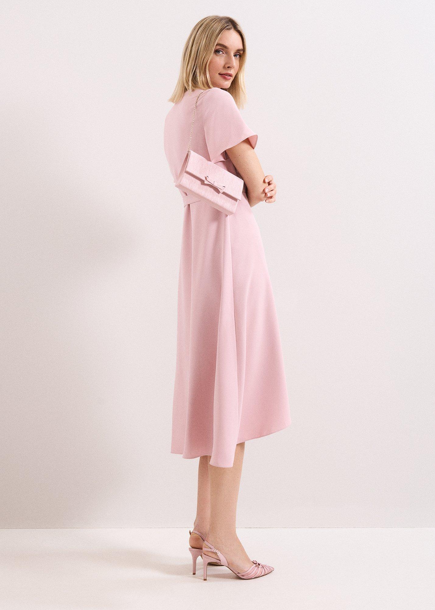 ${product-id}-Grosgrain Bow Clutch Bag-Pale Pink-${view-type}