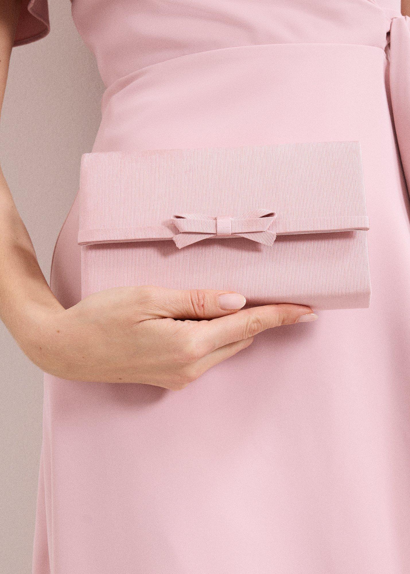 ${product-id}-Grosgrain Bow Clutch Bag-Pale Pink-${view-type}