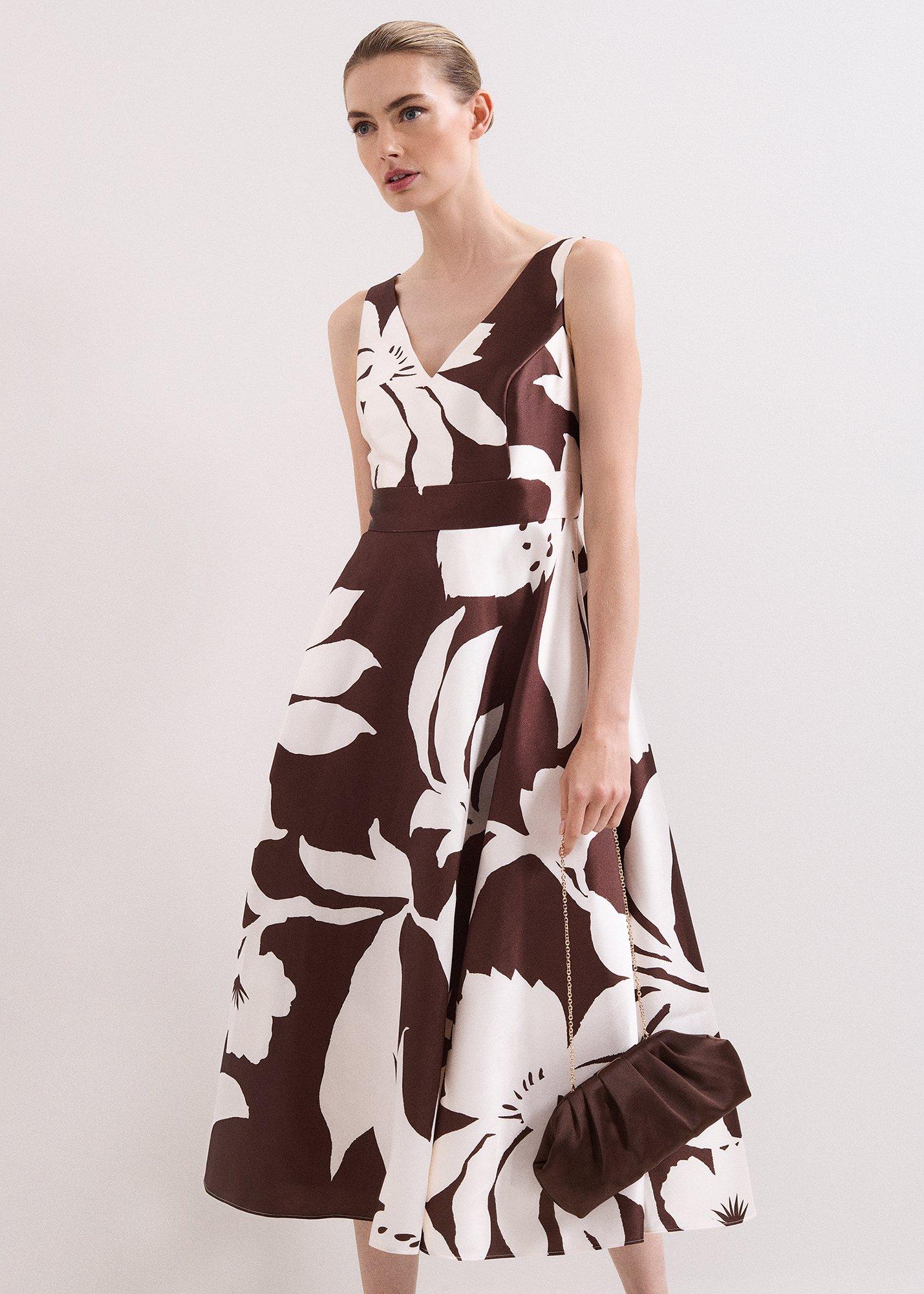 ${product-id}-Delicia Midi Dress-Brown-${view-type}
