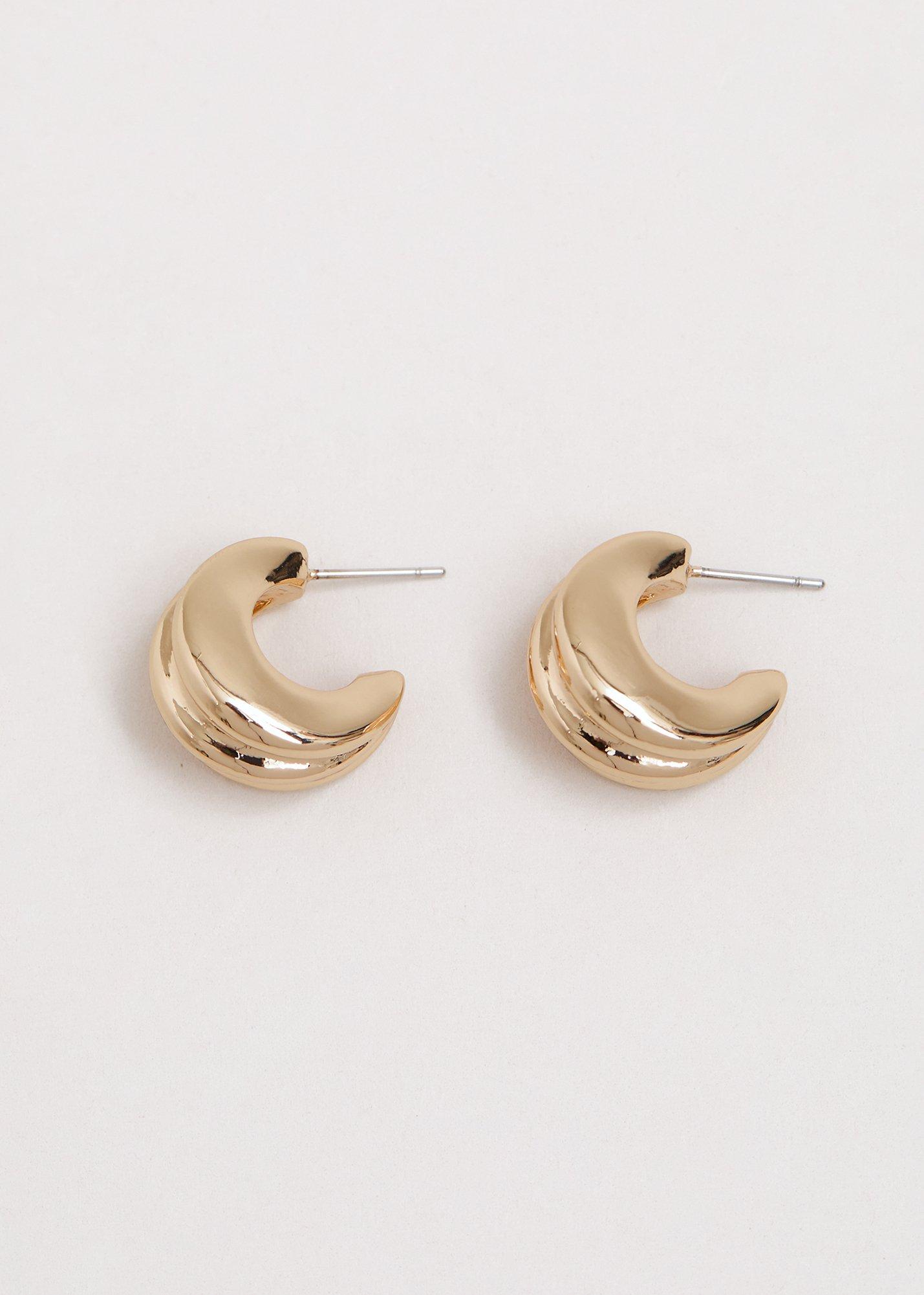 Chunky Hoop Earrings