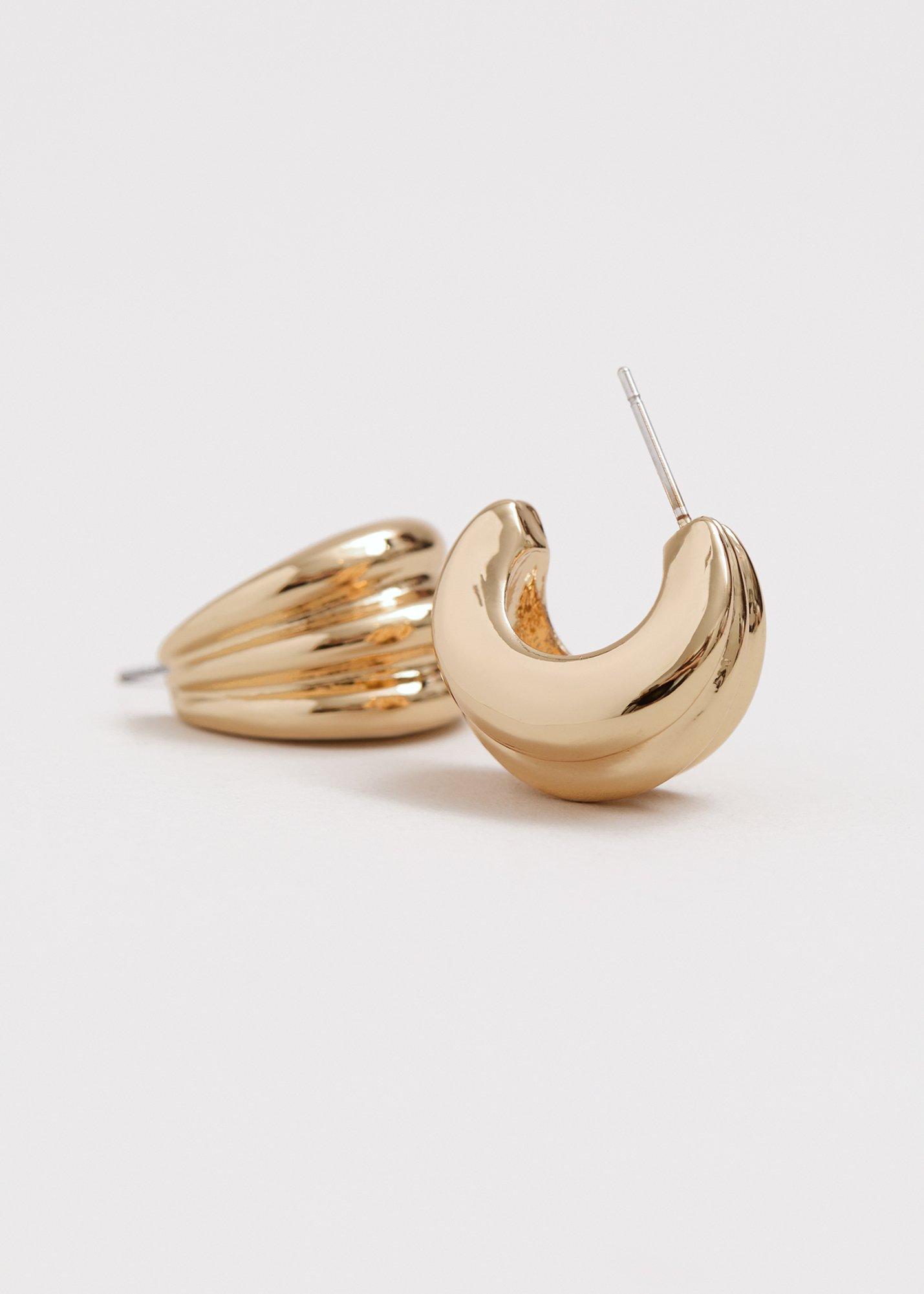 Chunky Hoop Earrings