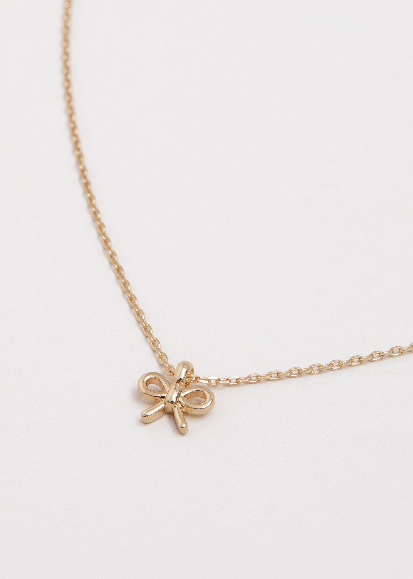 Bow Necklace